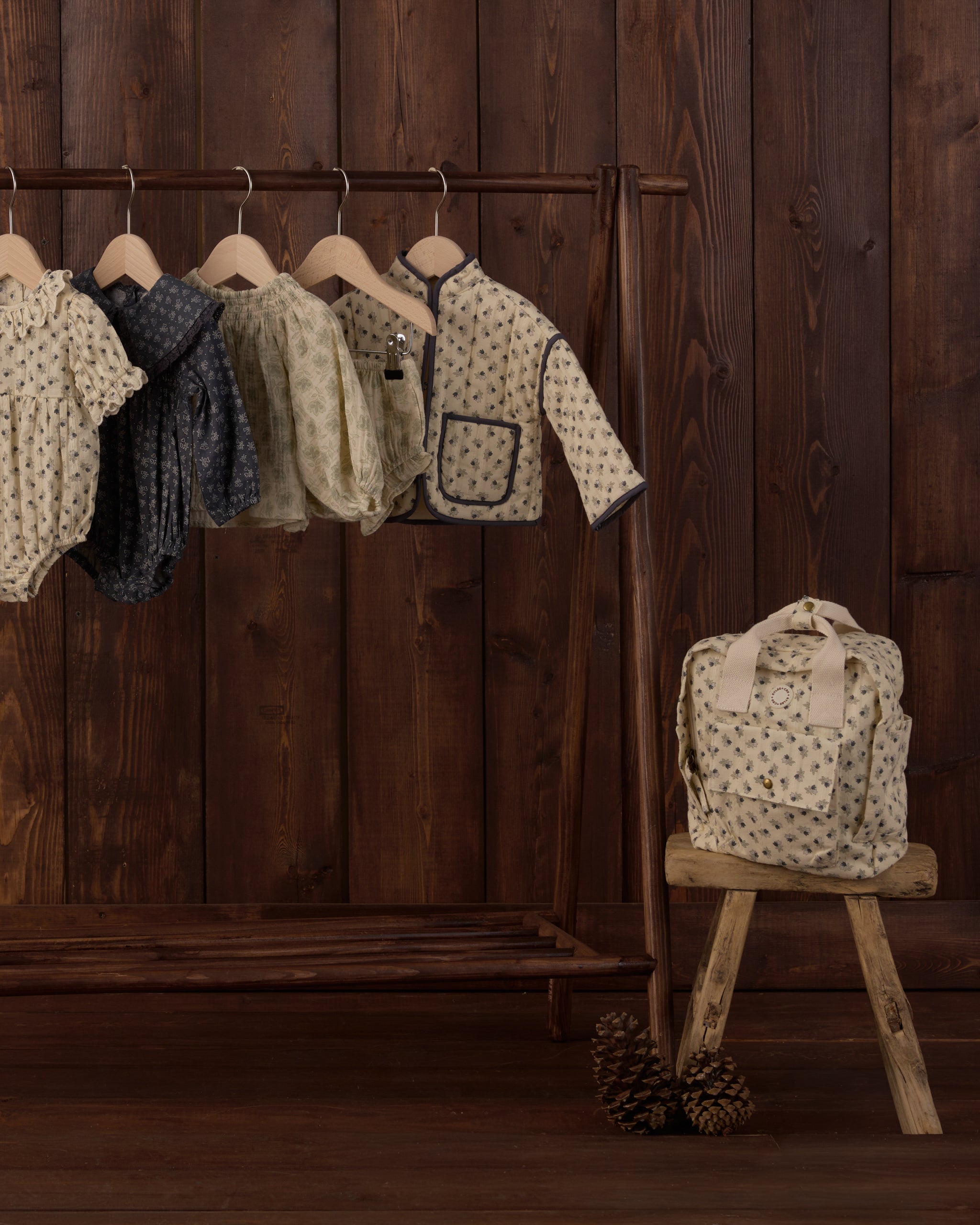 Mini Backpack Vintage Fleur - Rylee + Cru | Kids Clothes | Trendy Baby Clothes | Modern Infant Outfits |