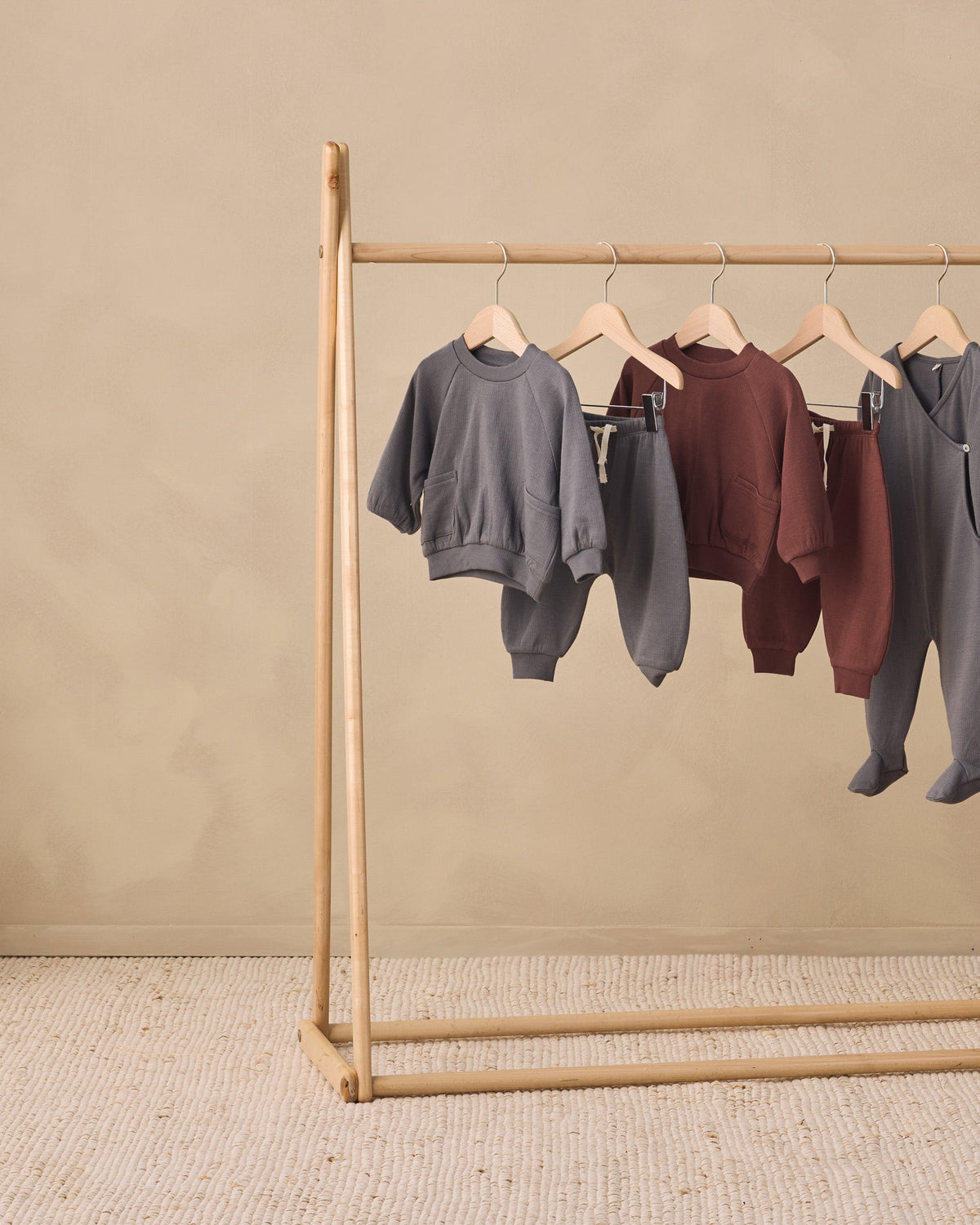 Sweatpant Black Cherry - Rylee + Cru | Kids Clothes | Trendy Baby Clothes | Modern Infant Outfits |