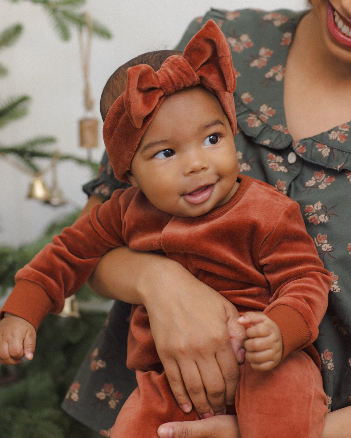 Hidden Snap Footie Redwood - Rylee + Cru | Kids Clothes | Trendy Baby Clothes | Modern Infant Outfits |