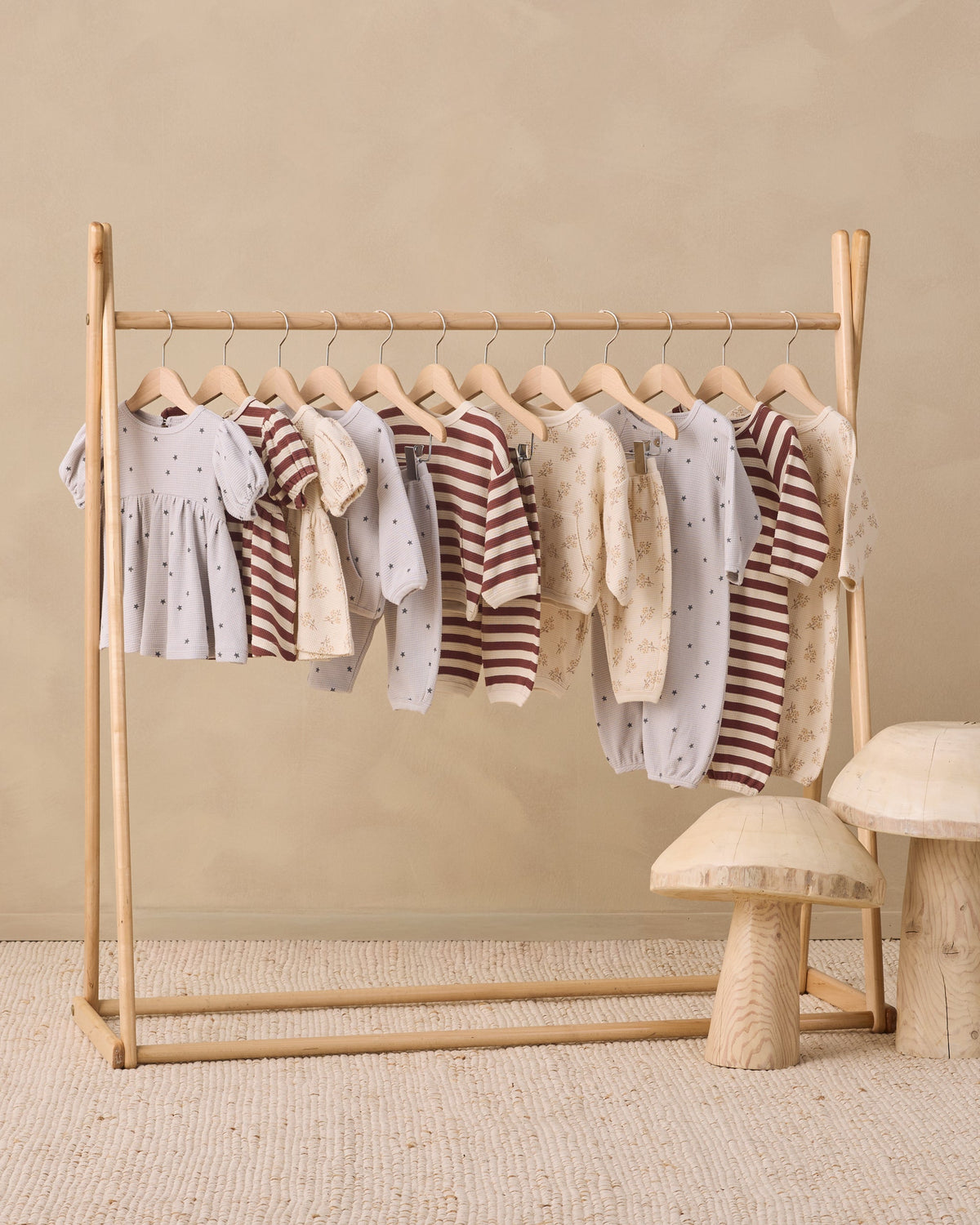 Darla Dress Black Cherry Stripe - Rylee + Cru | Kids Clothes | Trendy Baby Clothes | Modern Infant Outfits |