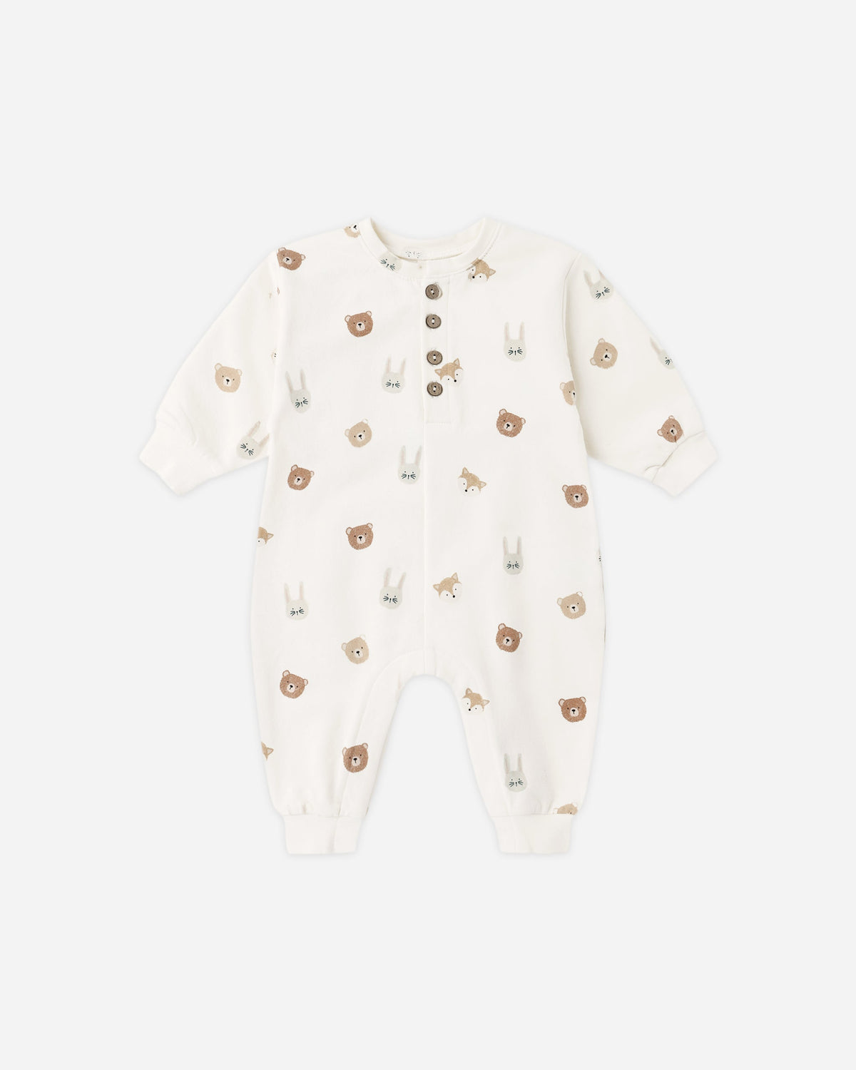 Relaxed Fleece Jumpsuit Critters - Rylee + Cru | Kids Clothes | Trendy Baby Clothes | Modern Infant Outfits |