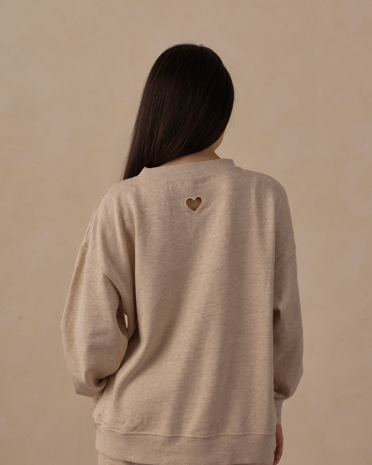 Teen Oversized Sweatshirt Heathered Ash - Rylee + Cru | Kids Clothes | Trendy Baby Clothes | Modern Infant Outfits |