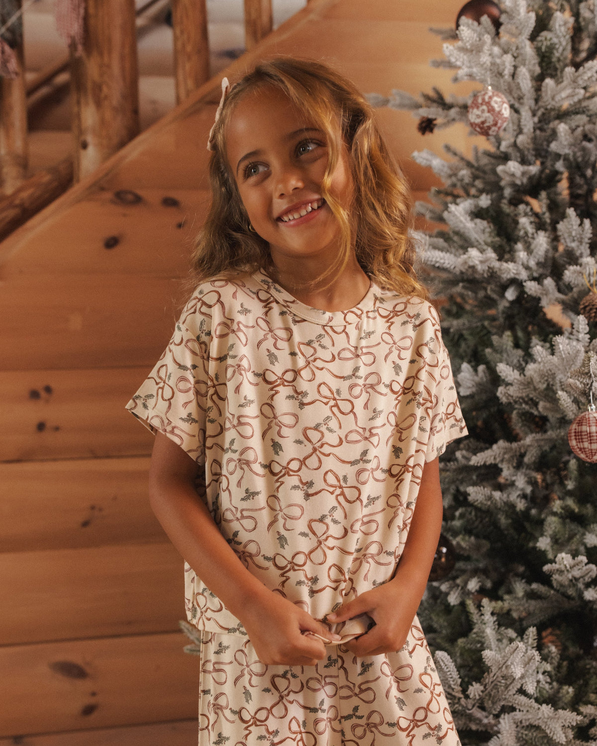 Ruthie Set Ribbons - Rylee + Cru | Kids Clothes | Trendy Baby Clothes | Modern Infant Outfits |