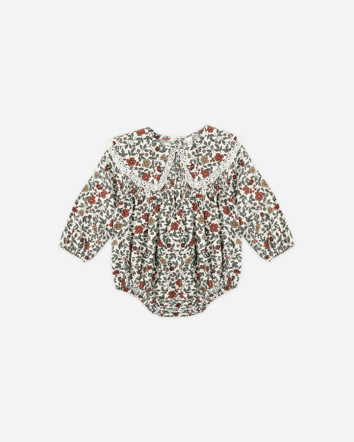 Fern Romper Holiday Floral - Rylee + Cru | Kids Clothes | Trendy Baby Clothes | Modern Infant Outfits |