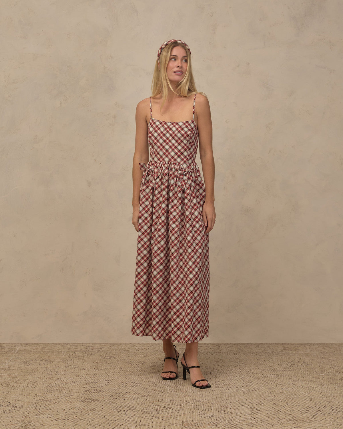 Women's Beatrice Midi Dress Holiday Tartan
