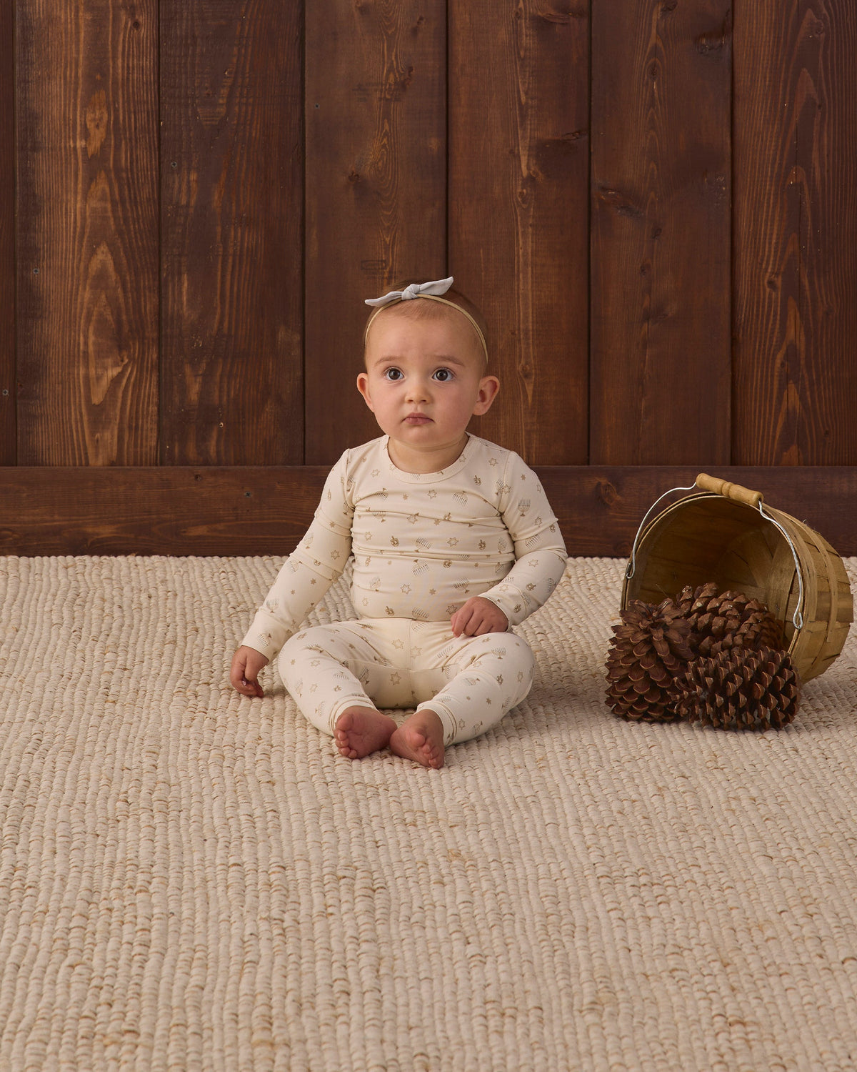 Bamboo Pajama Set Hanukkah - Rylee + Cru | Kids Clothes | Trendy Baby Clothes | Modern Infant Outfits |