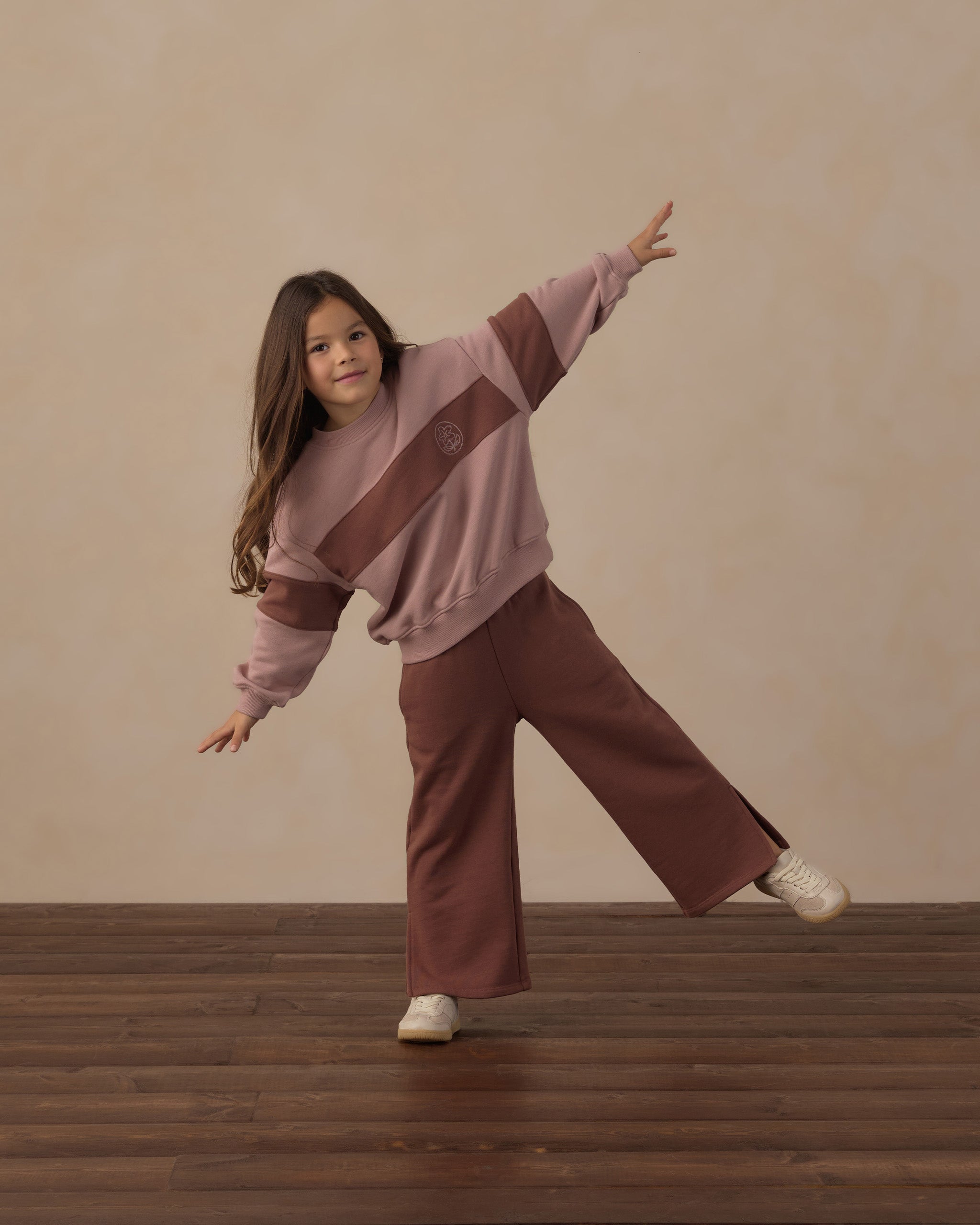 Hailey Sweatpant Mulberry - Rylee + Cru | Kids Clothes | Trendy Baby Clothes | Modern Infant Outfits |