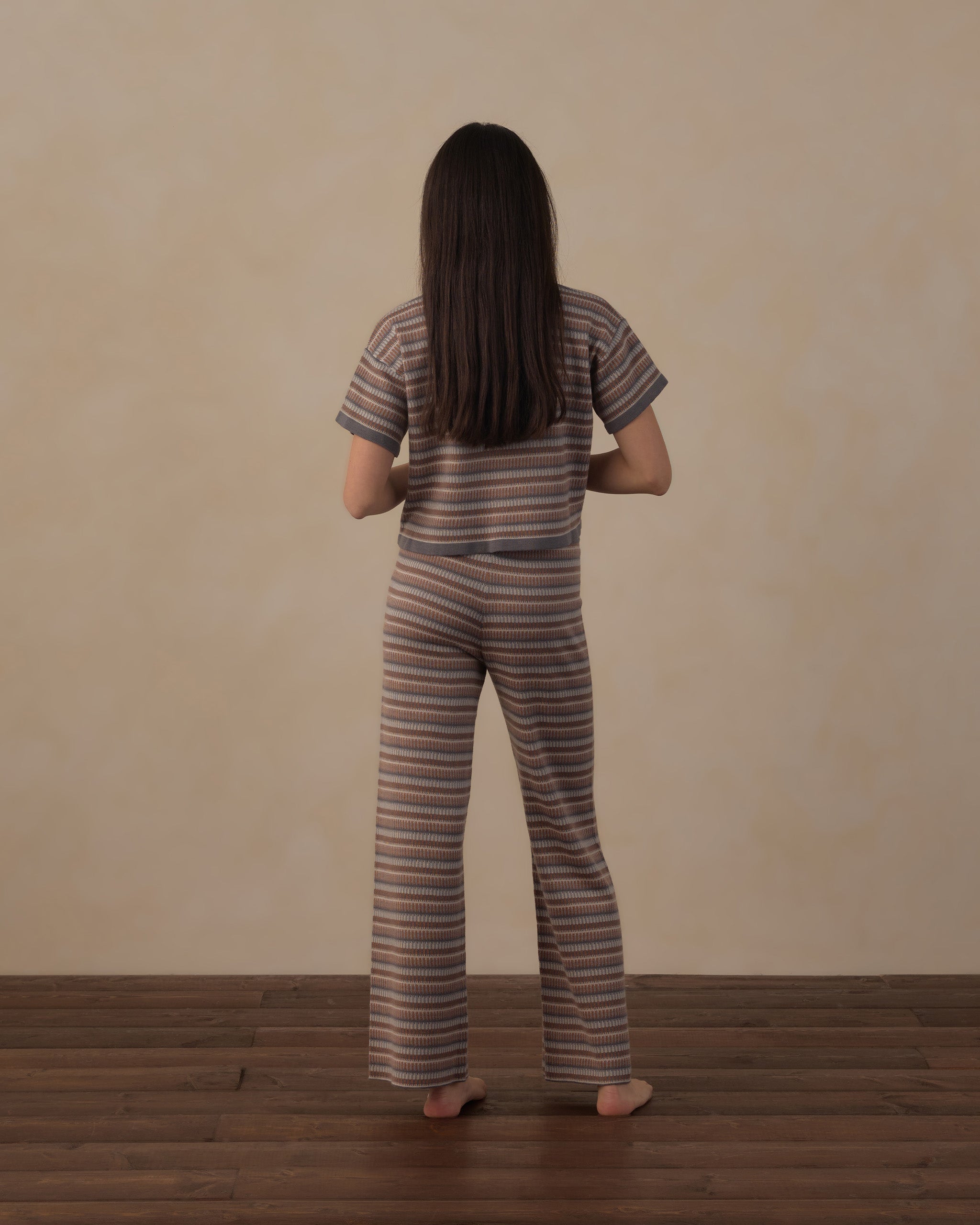 Teen Knit Wide Leg Multi-Stripe - Rylee + Cru | Kids Clothes | Trendy Baby Clothes | Modern Infant Outfits |