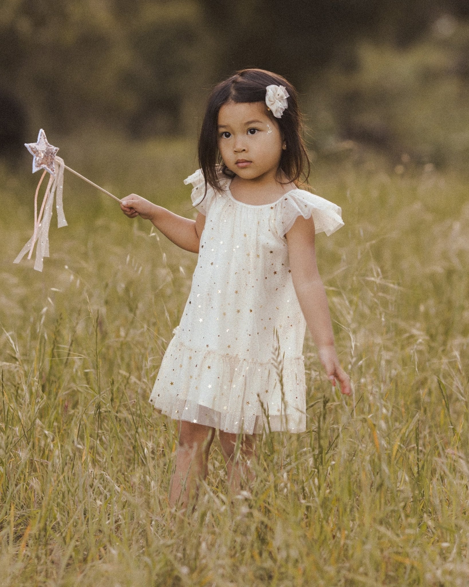 Edie Dress || Champagne Stars - Rylee + Cru Canada