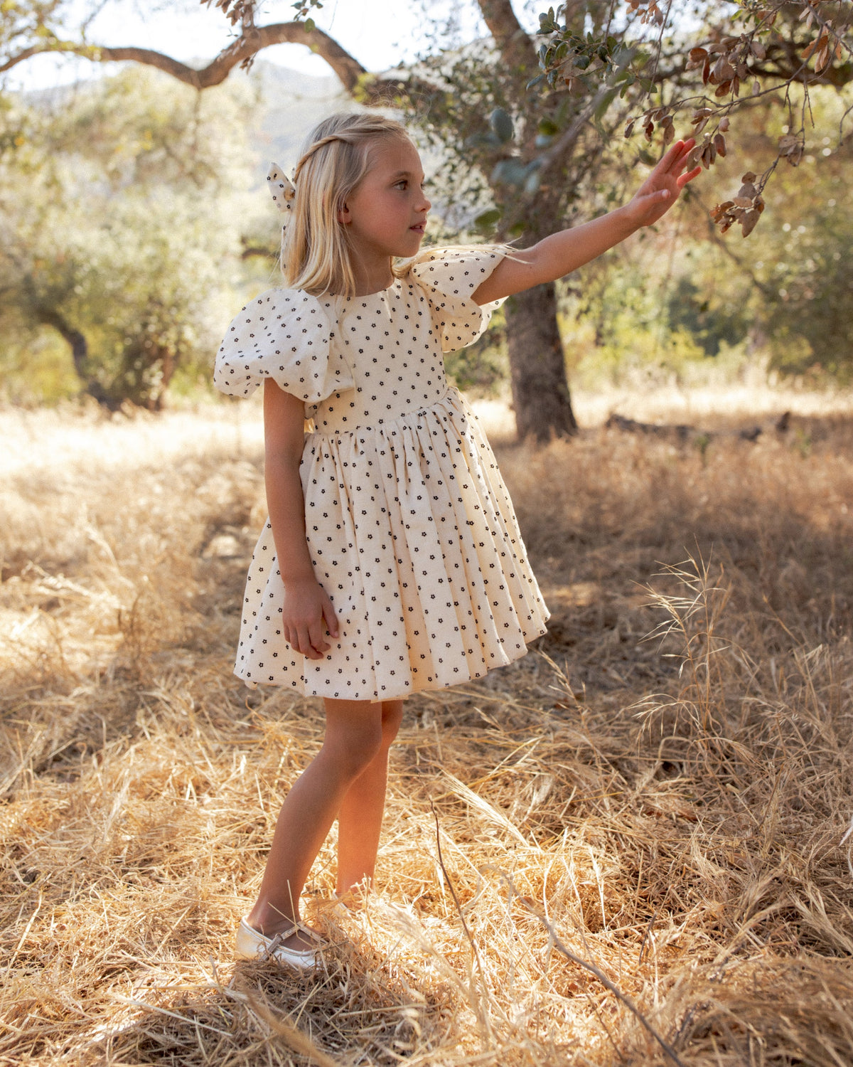 Robe Sofia Black Daisy
