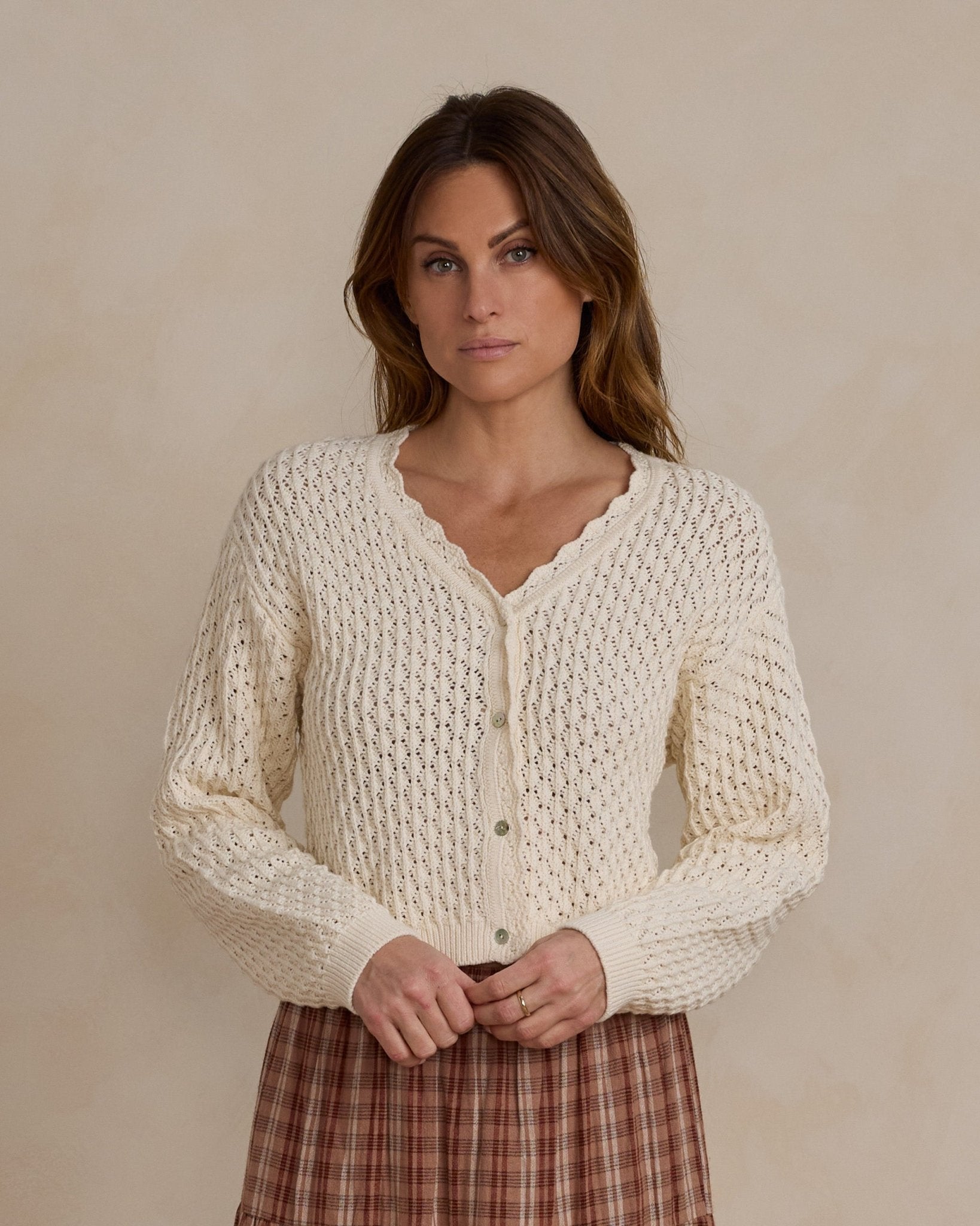 Ella Cardigan | Natural* - Rylee + Cru Canada