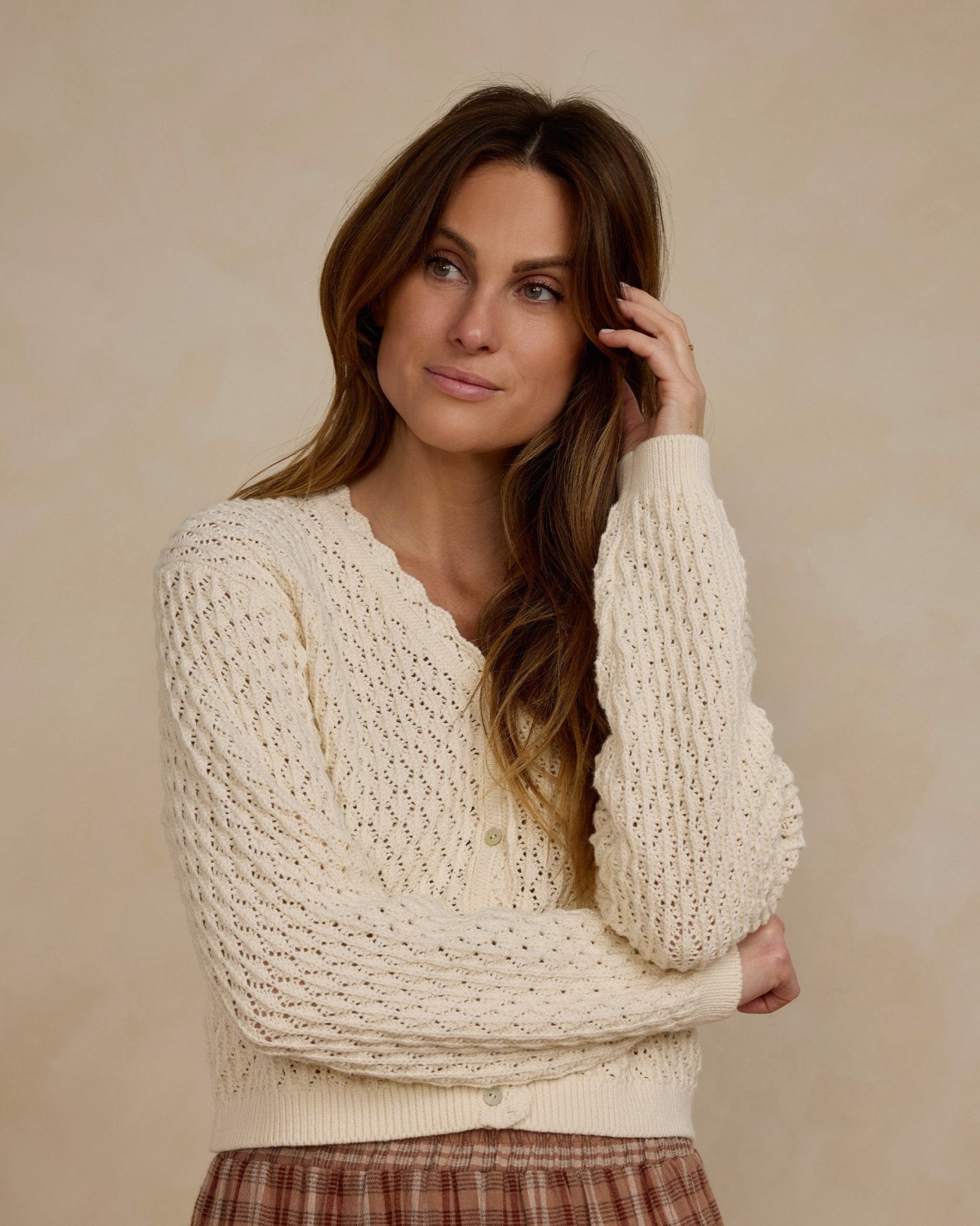 Ella Cardigan | Natural* - Rylee + Cru Canada