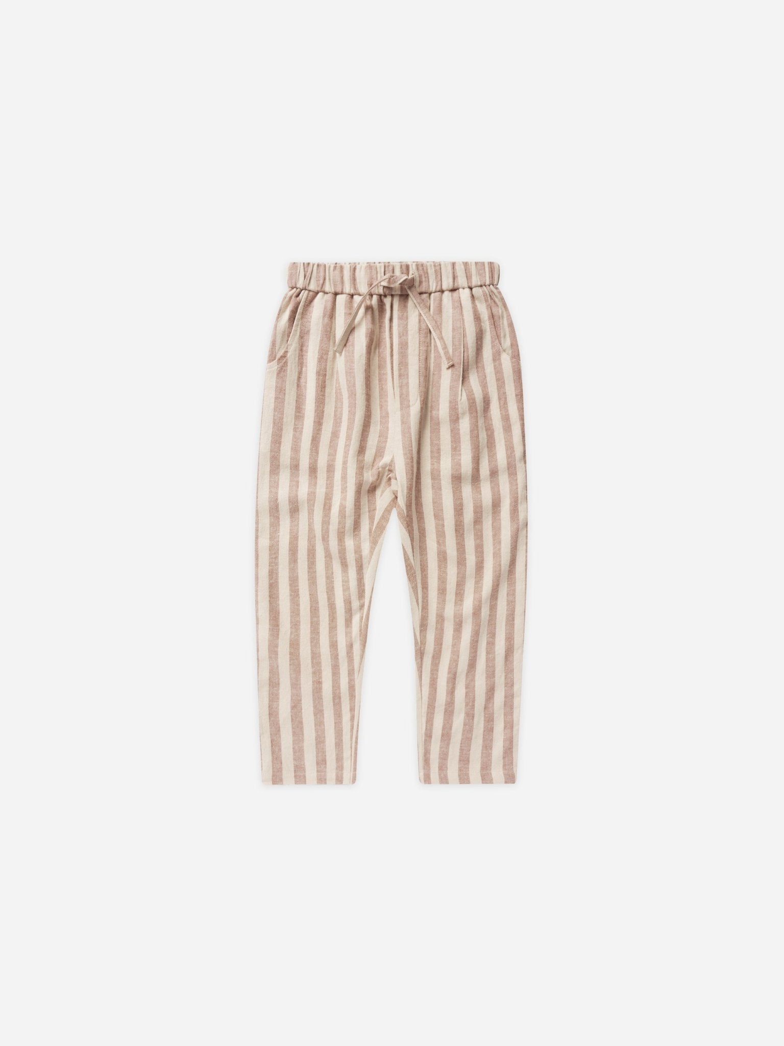 Ethan Trouser || Clay Stripe - Rylee + Cru Canada