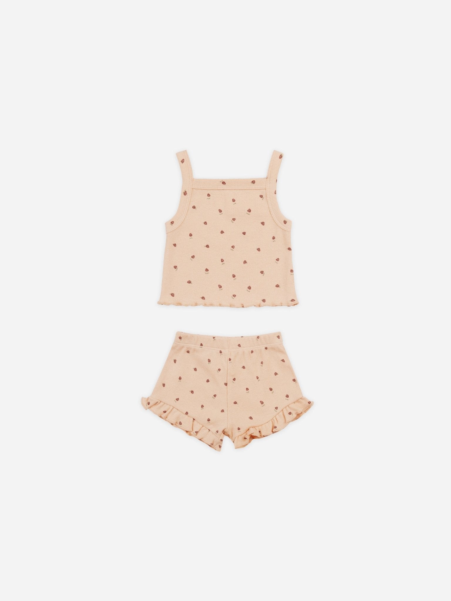 Evie Tank + Shortie Set || Strawberries - Rylee + Cru Canada