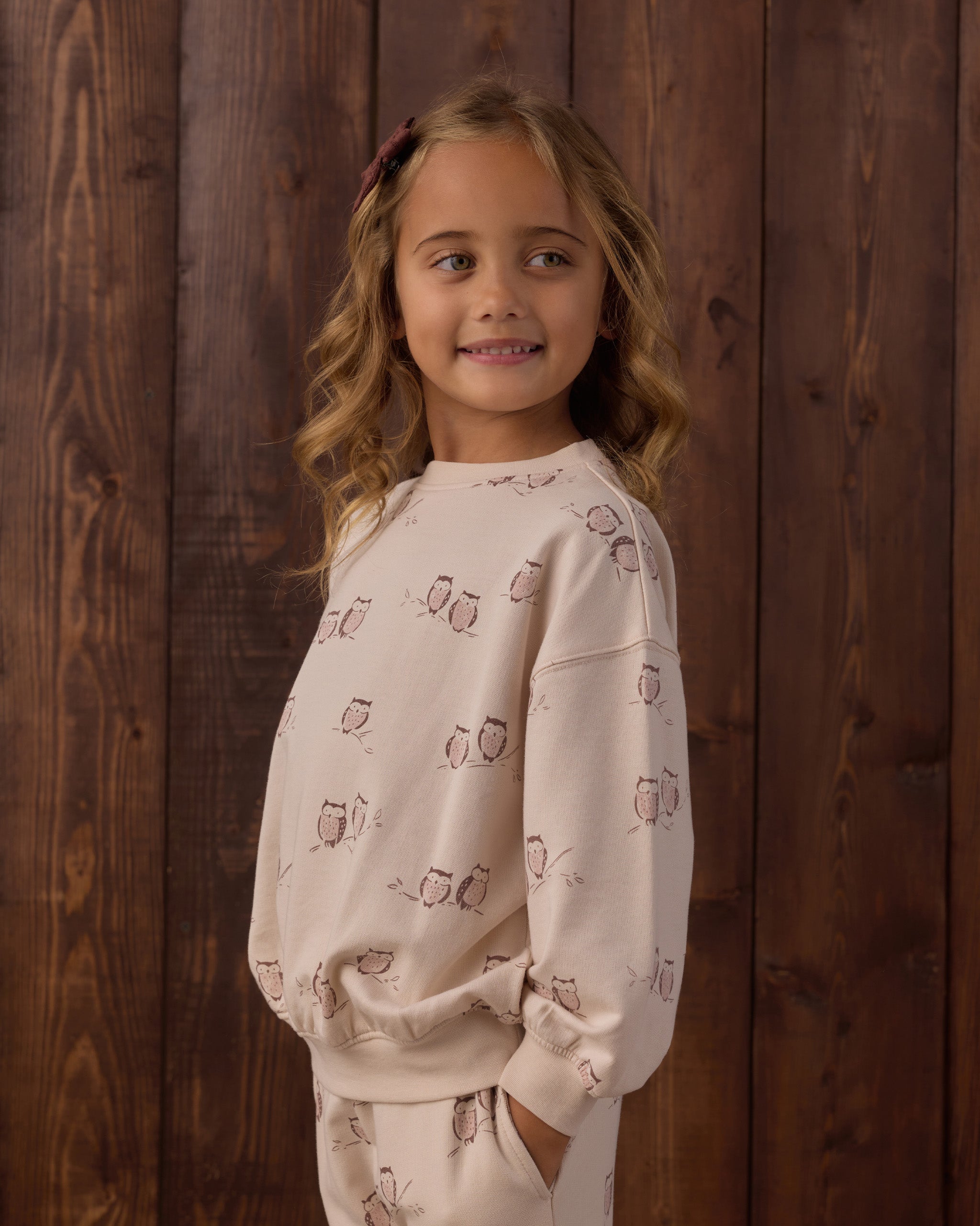 Jogger Sweatpant Owls - Rylee + Cru | Kids Clothes | Trendy Baby Clothes | Modern Infant Outfits |