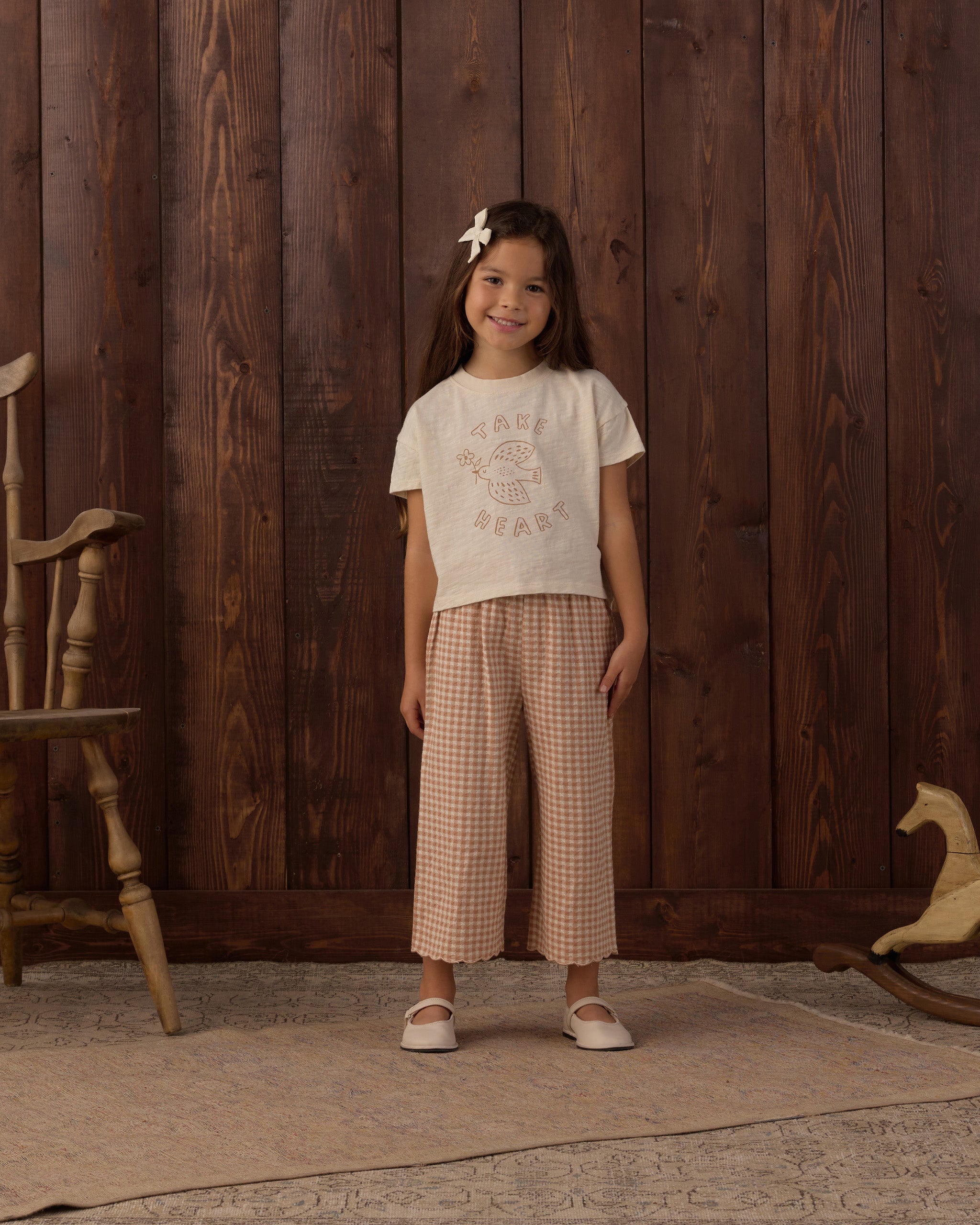 Boxy Tee Take Heart - Rylee + Cru | Kids Clothes | Trendy Baby Clothes | Modern Infant Outfits |