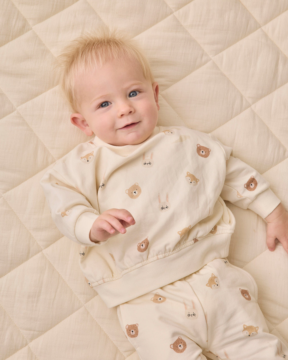 Relaxed Fleece Sweatpant Critters - Rylee + Cru | Kids Clothes | Trendy Baby Clothes | Modern Infant Outfits |