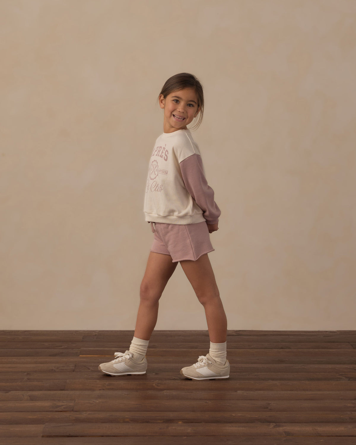 Sweat Short Rosewood - Rylee + Cru | Kids Clothes | Trendy Baby Clothes | Modern Infant Outfits |