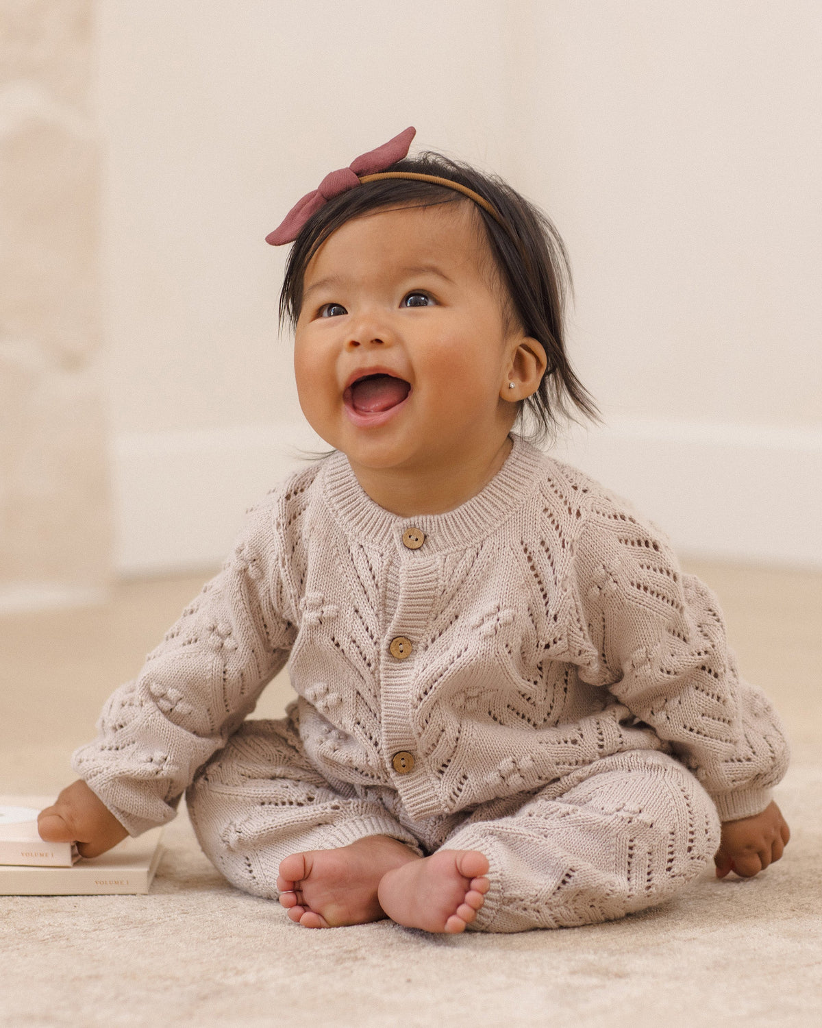 Long Sleeve Bubble Romper Lilac Mist - Rylee + Cru | Kids Clothes | Trendy Baby Clothes | Modern Infant Outfits |