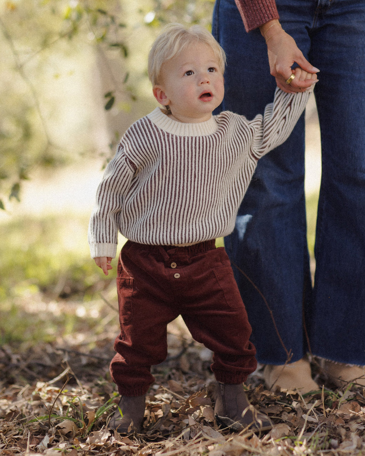 Luca Pant Black Cherry - Rylee + Cru | Kids Clothes | Trendy Baby Clothes | Modern Infant Outfits |