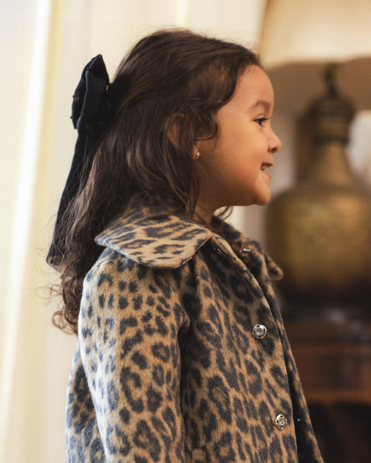 Eloise Coat Leopard