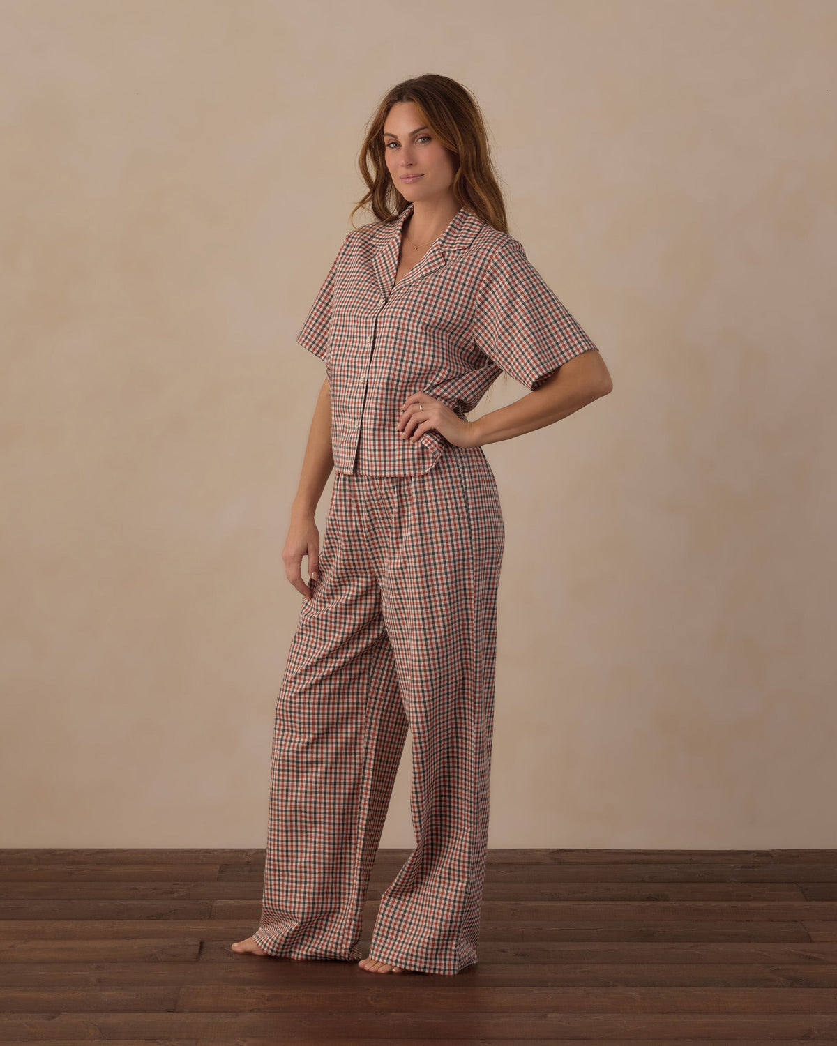 Women's Woven Pajama Set Holiday Gingham - Rylee + Cru | Kids Clothes | Trendy Baby Clothes | Modern Infant Outfits |