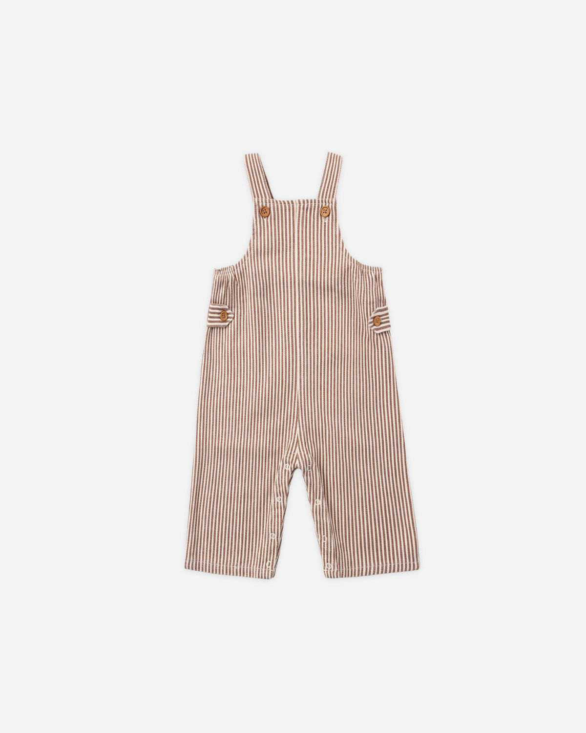 Archie Overall Clay Stripe - Rylee + Cru | Kids Clothes | Trendy Baby Clothes | Modern Infant Outfits |