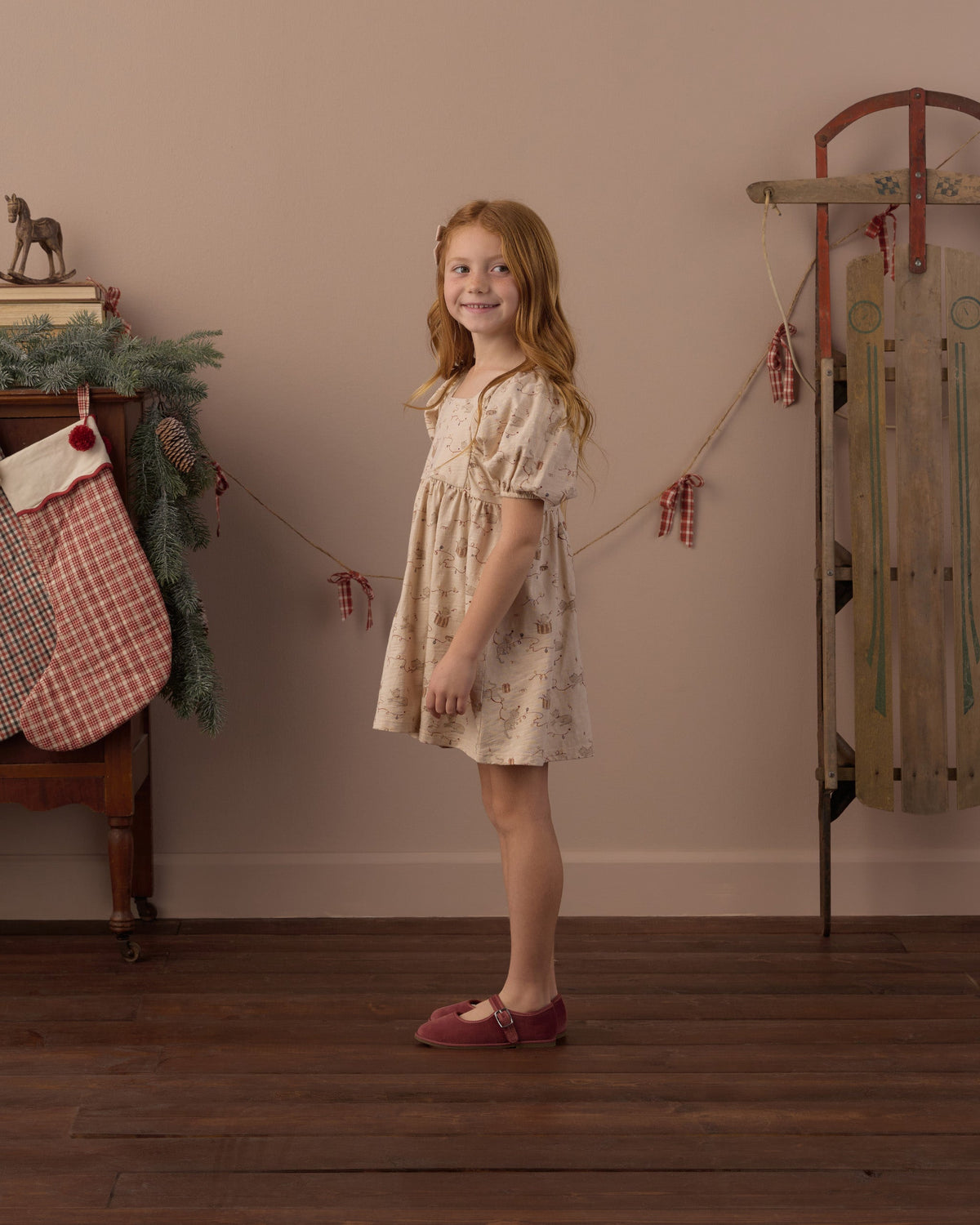 Brea Dress Kitties - Rylee + Cru | Kids Clothes | Trendy Baby Clothes | Modern Infant Outfits |