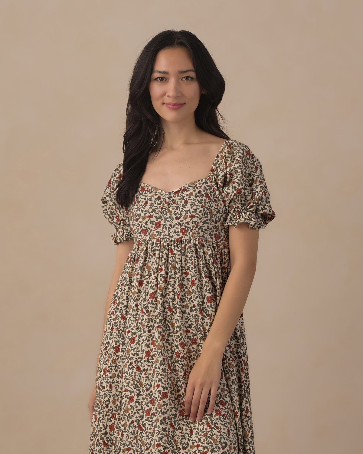 Women's Chloe Dress Holiday Floral - Rylee + Cru | Kids Clothes | Trendy Baby Clothes | Modern Infant Outfits |