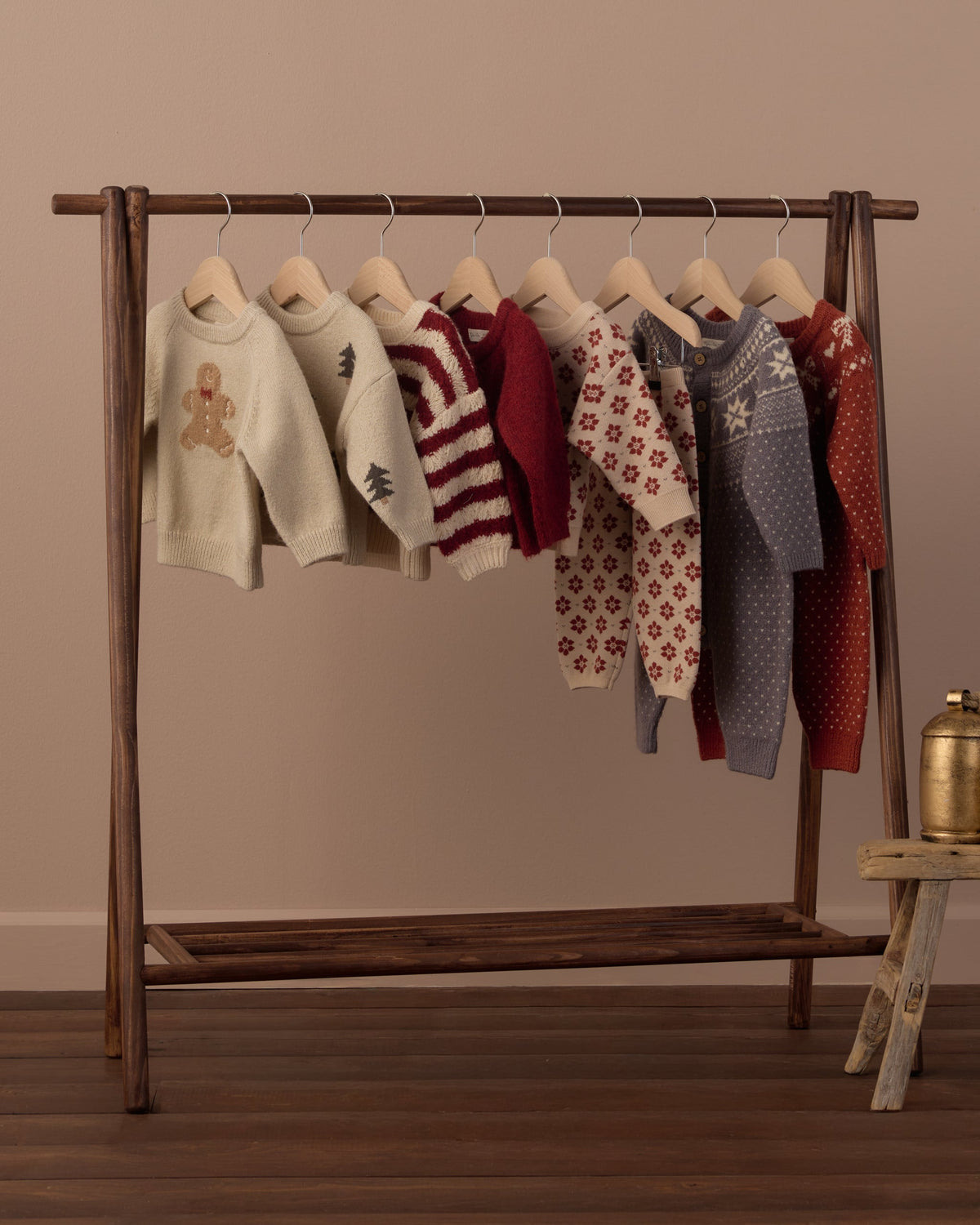 Fair Isle Romper Slate - Rylee + Cru | Kids Clothes | Trendy Baby Clothes | Modern Infant Outfits |