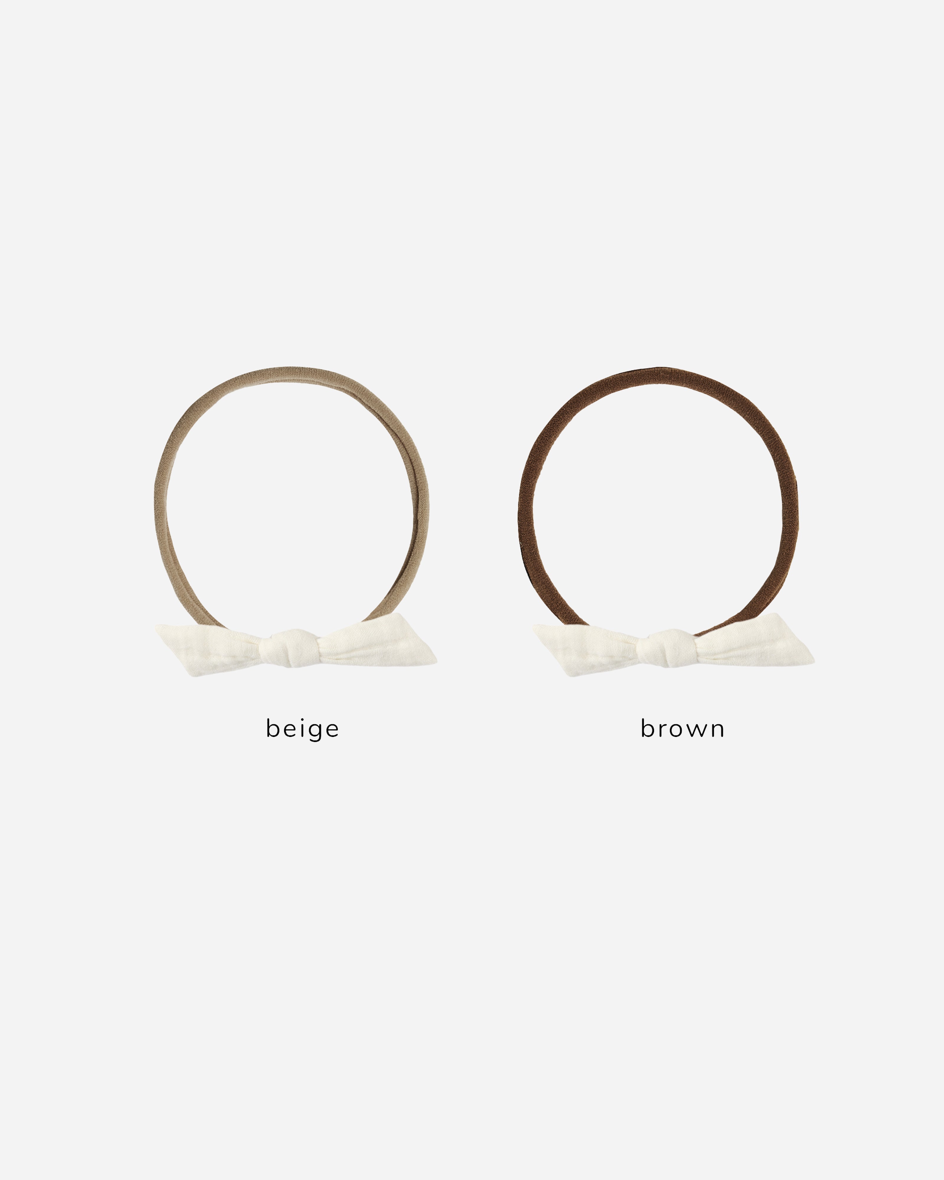 Little Knot Headband Ivory - Rylee + Cru | Kids Clothes | Trendy Baby Clothes | Modern Infant Outfits |