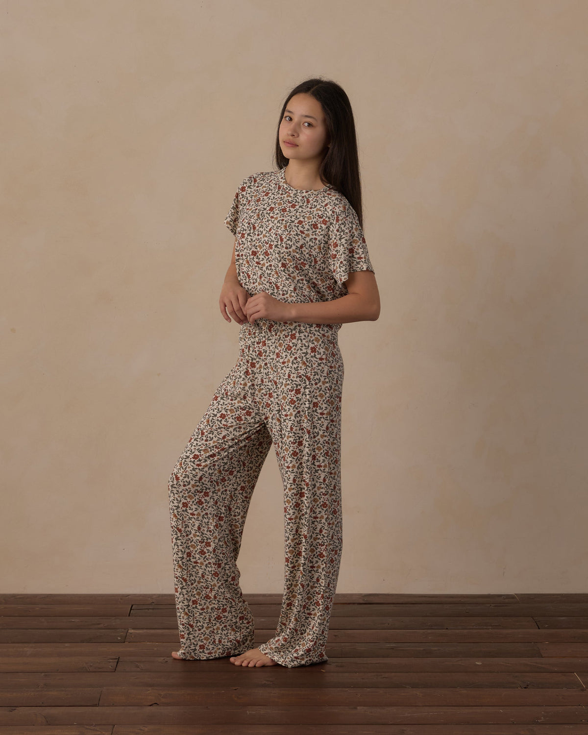 Teen Ruthie Set Holiday Floral - Rylee + Cru | Kids Clothes | Trendy Baby Clothes | Modern Infant Outfits |