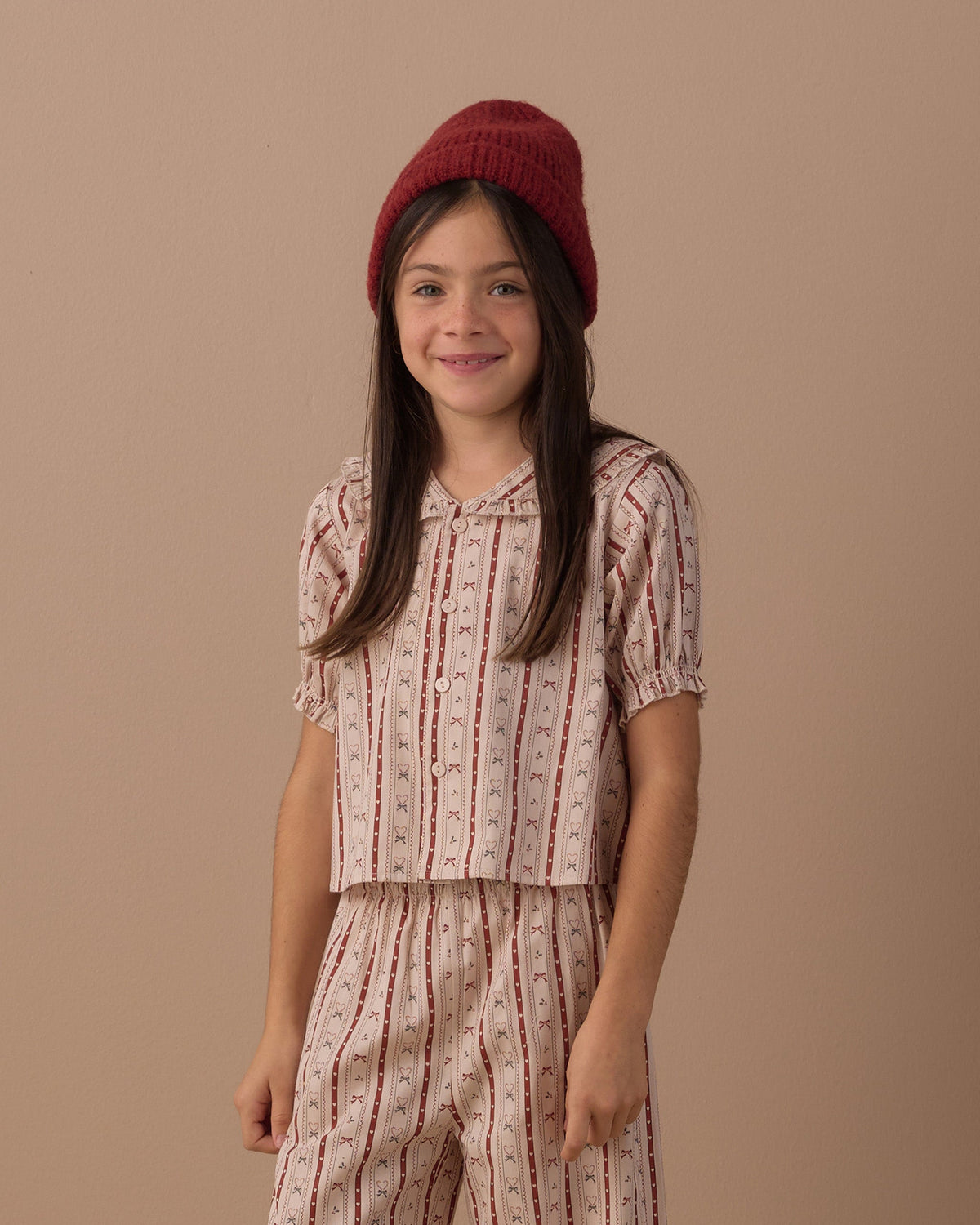 Ruffle Pajamas Candy Cane Lane - Rylee + Cru | Kids Clothes | Trendy Baby Clothes | Modern Infant Outfits |