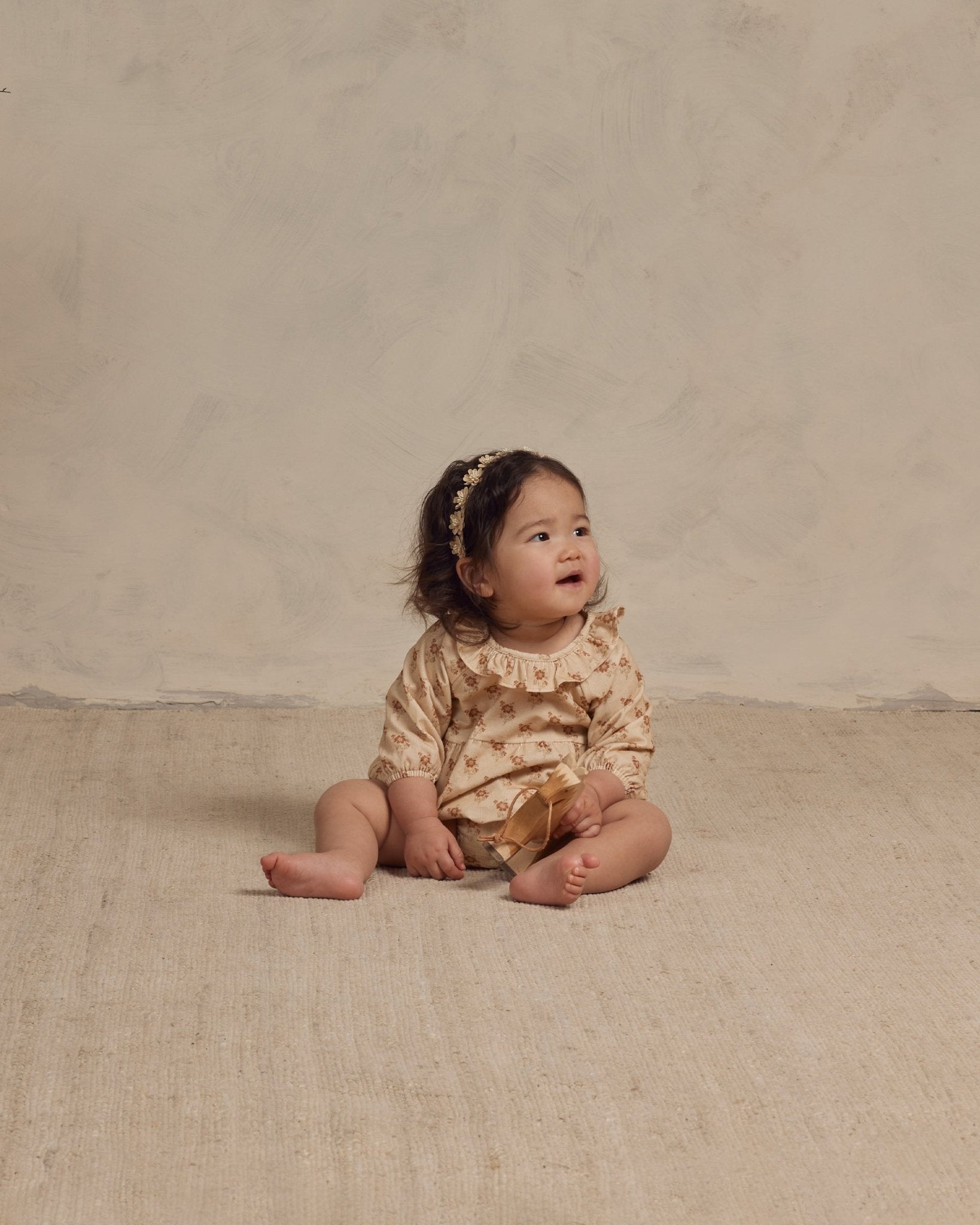 Floral Headband || Natural - Rylee + Cru Canada