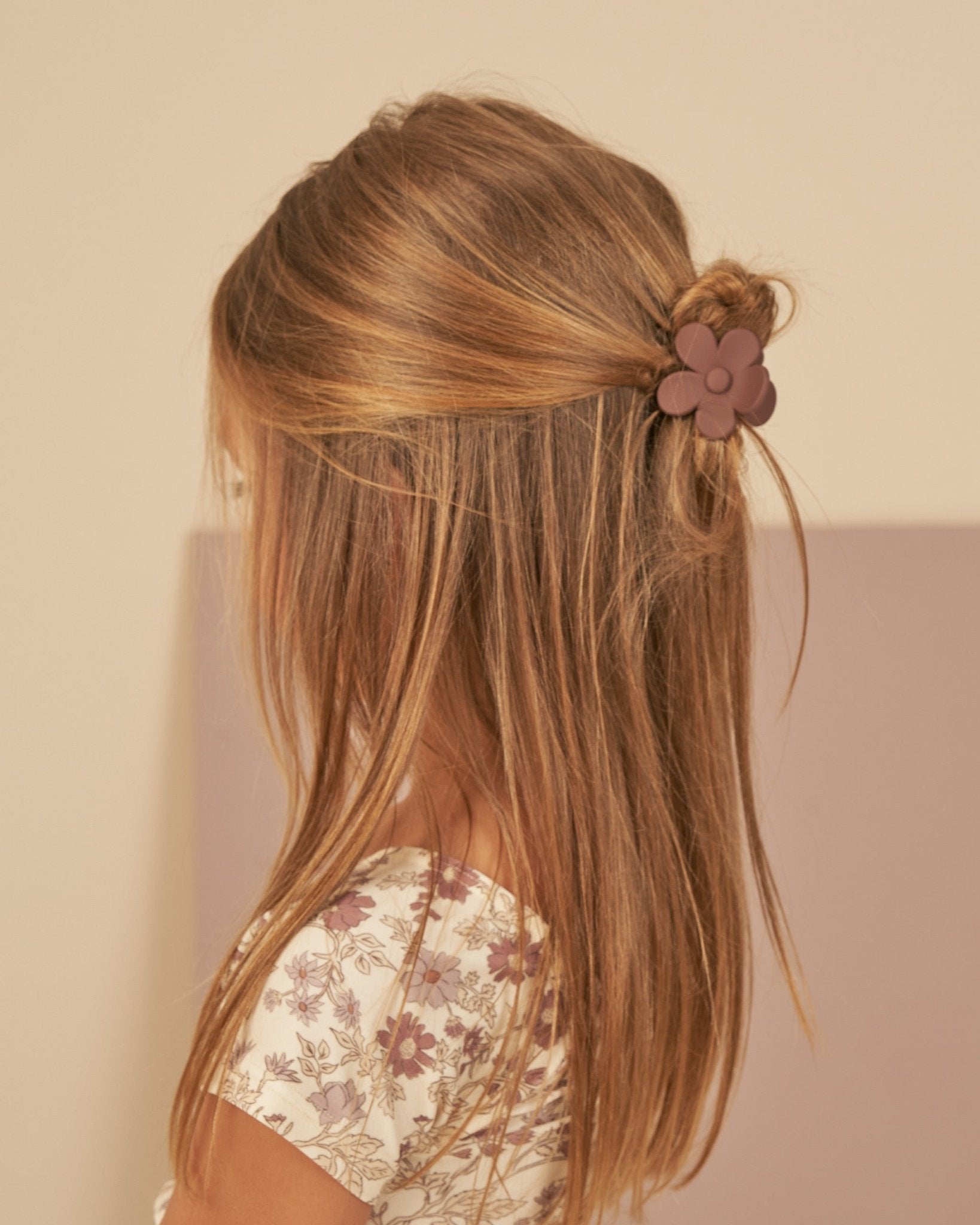 Flower Clip Set || Apricot, Indigo, Mulberry - Rylee + Cru Canada