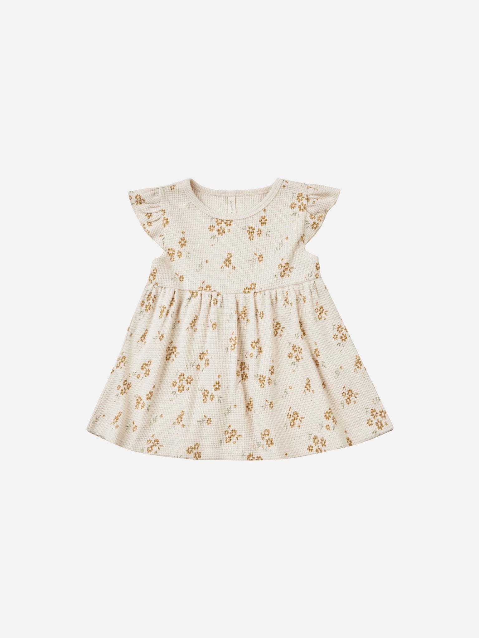 Flutter Sleeve Dress || Honey Flower - Rylee + Cru Canada