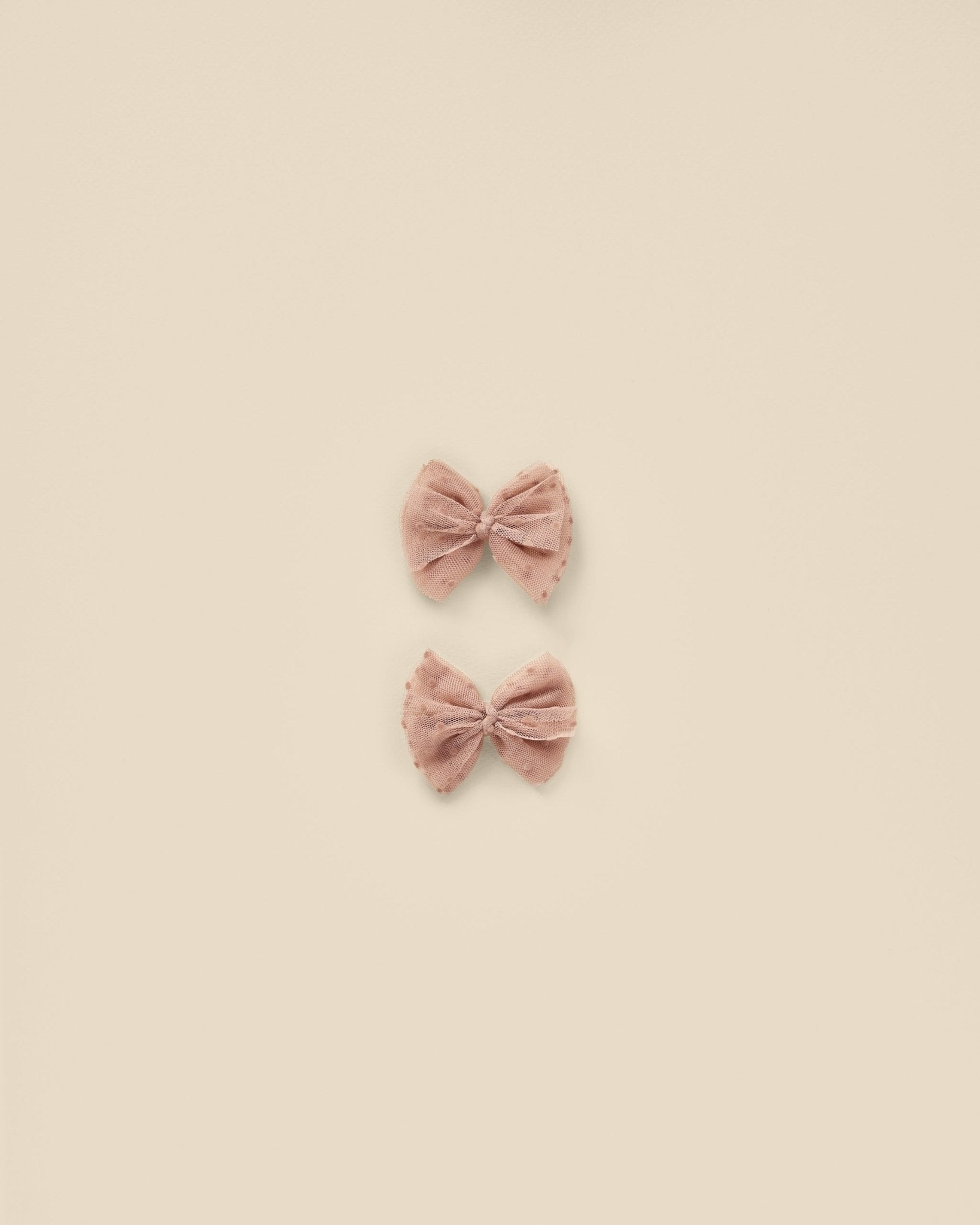 Flutter Tulle Clips || Dusty Rose - Rylee + Cru Canada