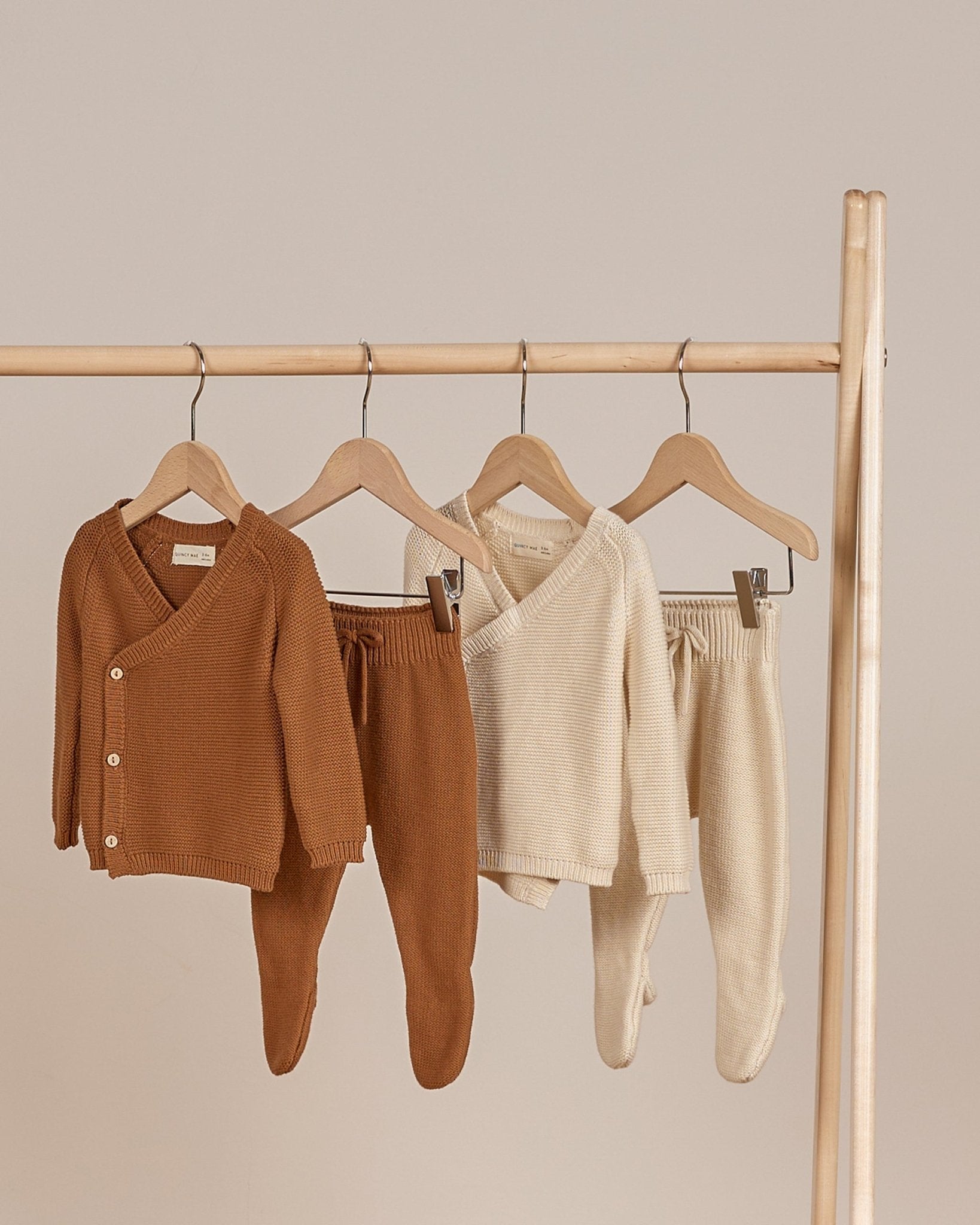 Footed Knit Pant || Cinnamon - Rylee + Cru Canada