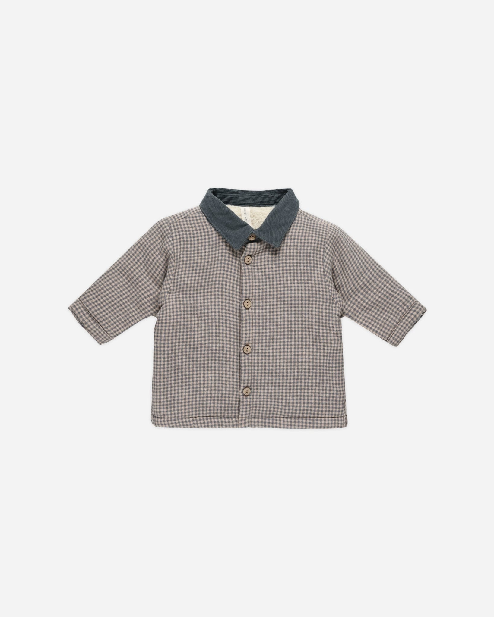 Ford Jacket || Indigo Gingham - Rylee + Cru Canada