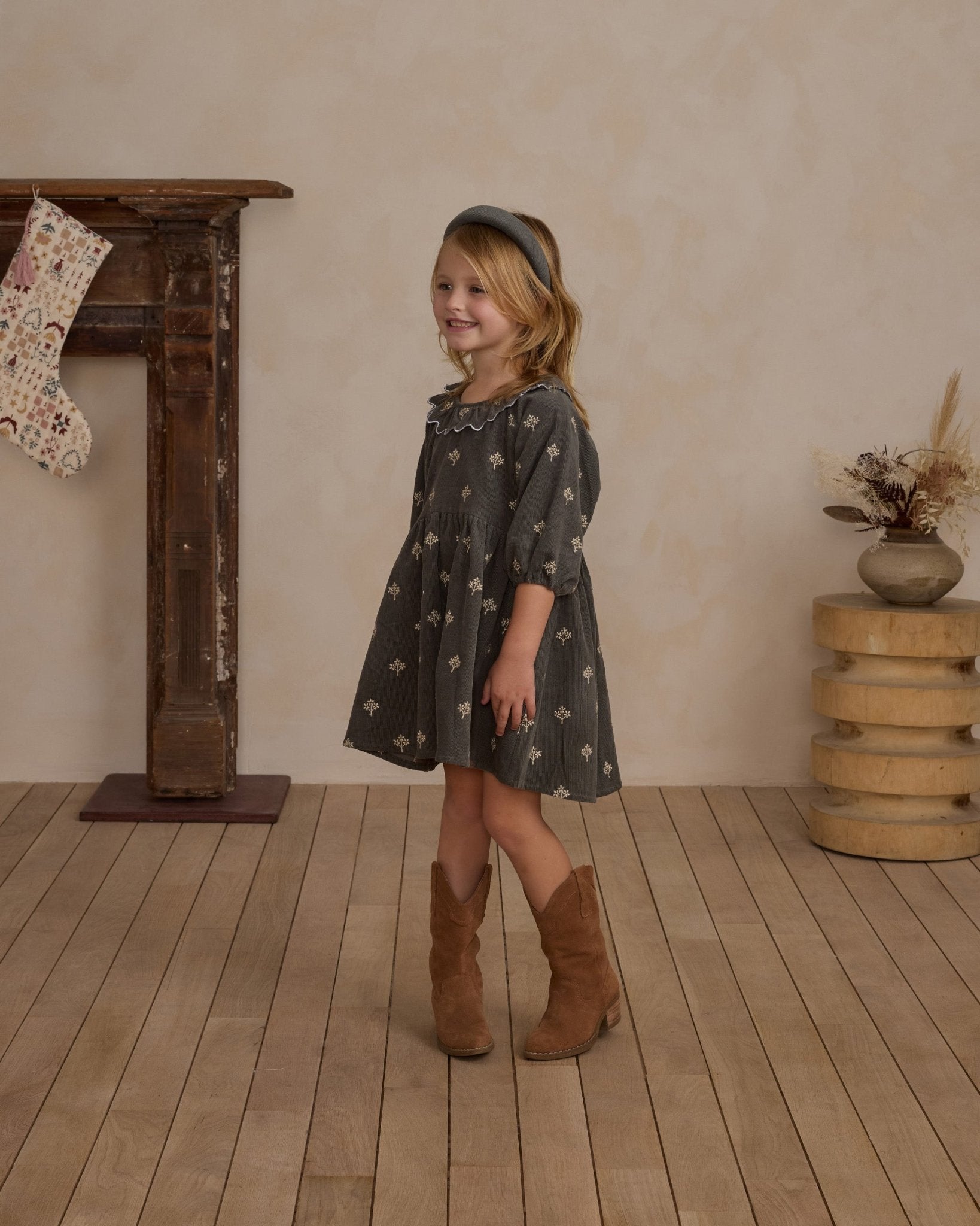 Freya Dress || Forest Floral - Rylee + Cru Canada