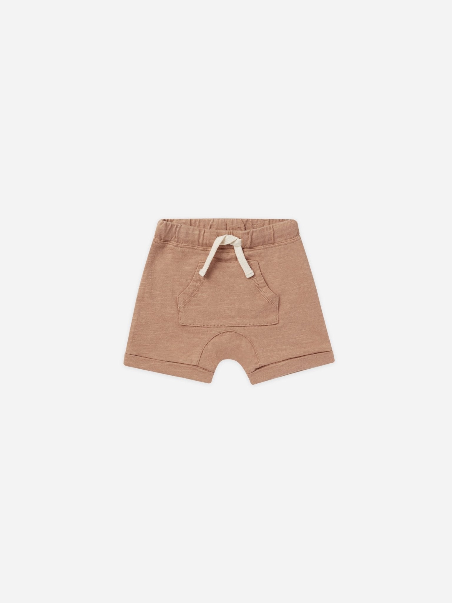 Front Pouch Short || Clay - Rylee + Cru Canada