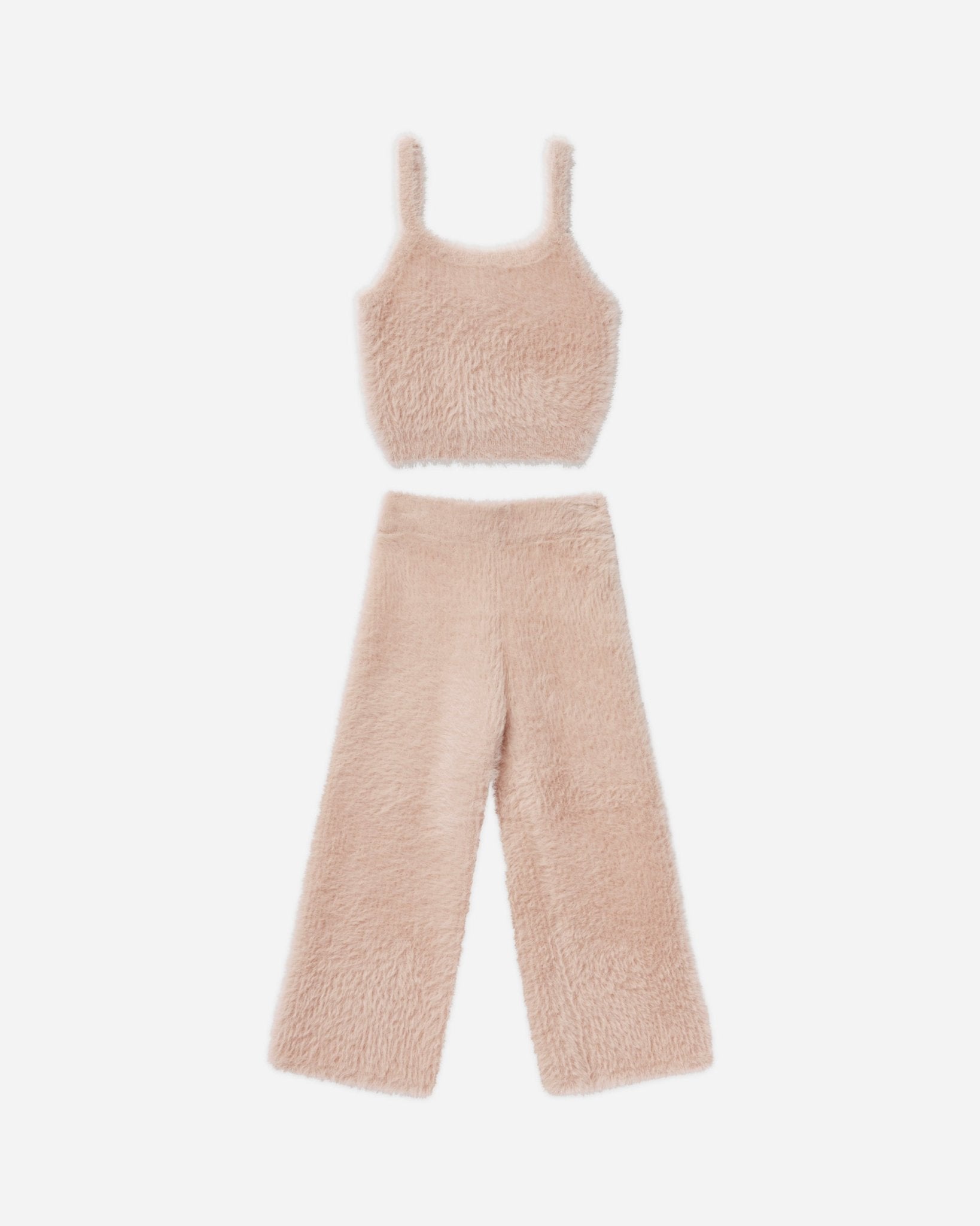 Fuzzy Knit Set || Blush - Rylee + Cru Canada