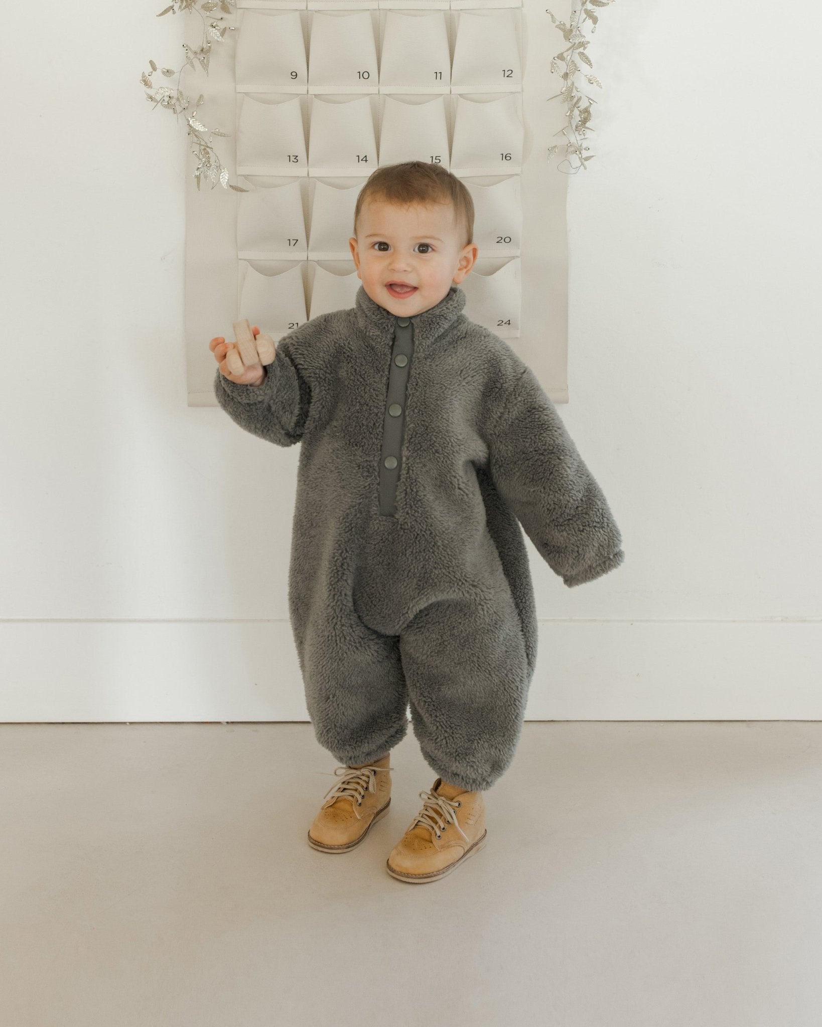 Fuzzy Winter Jumpsuit || Forest - Rylee + Cru Canada