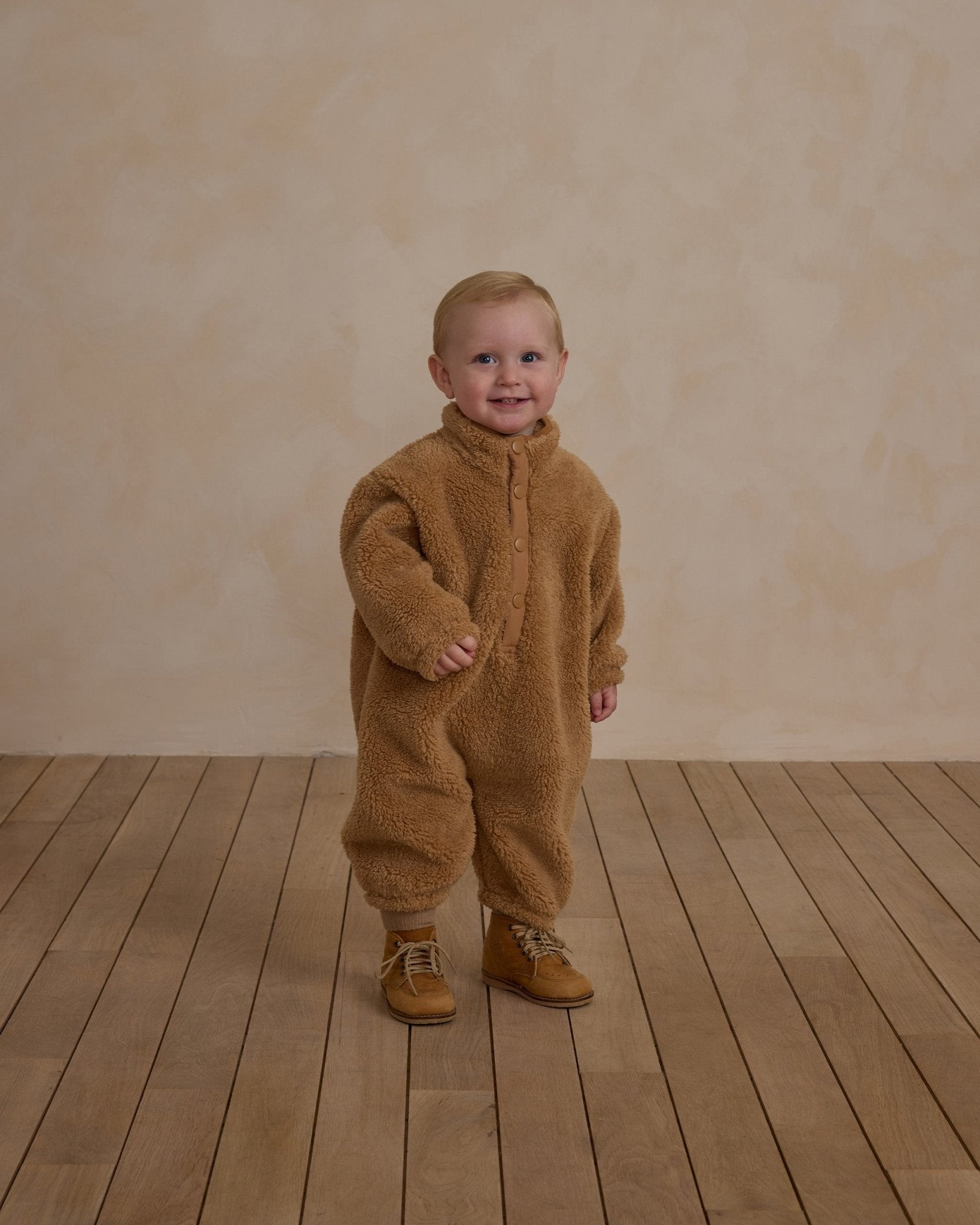 Fuzzy Winter Jumpsuit || Gold - Rylee + Cru Canada