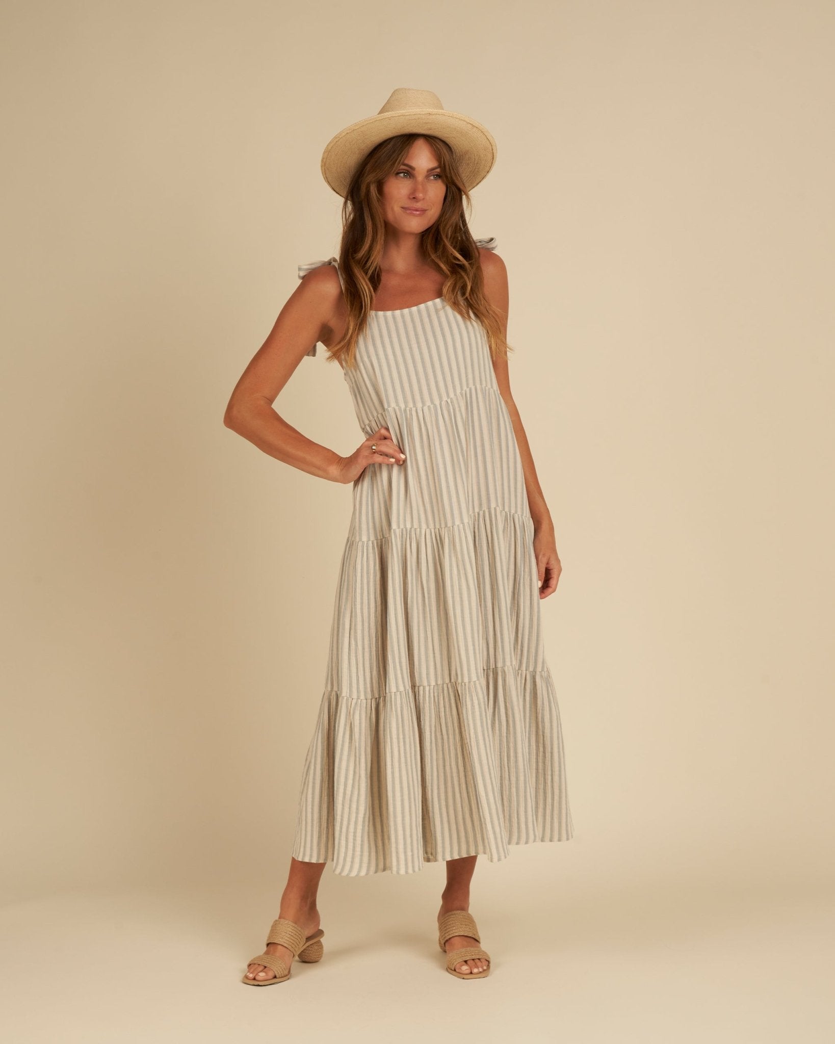 Harbor Dress | Ocean Stripe - Rylee + Cru Canada