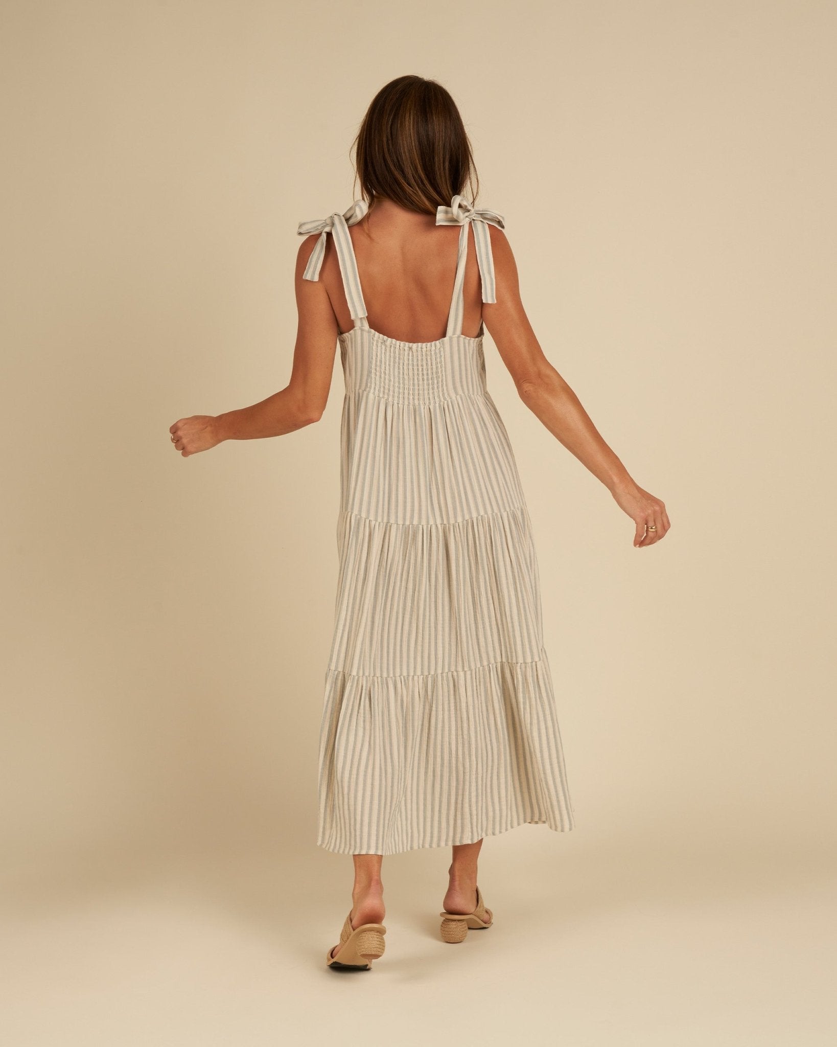 Harbor Dress | Ocean Stripe - Rylee + Cru Canada