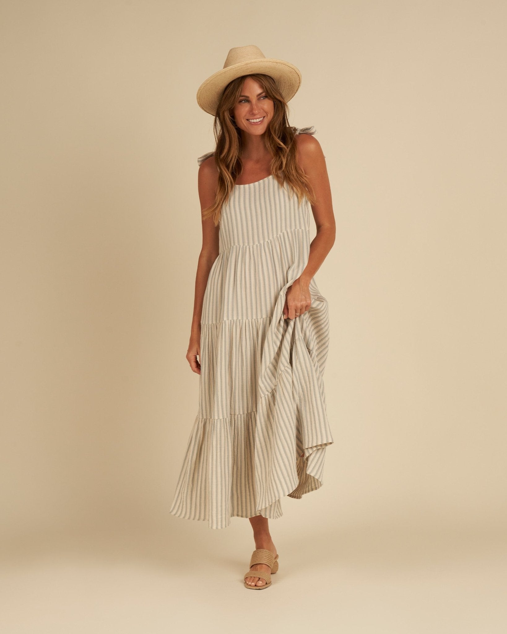 Harbor Dress | Ocean Stripe - Rylee + Cru Canada