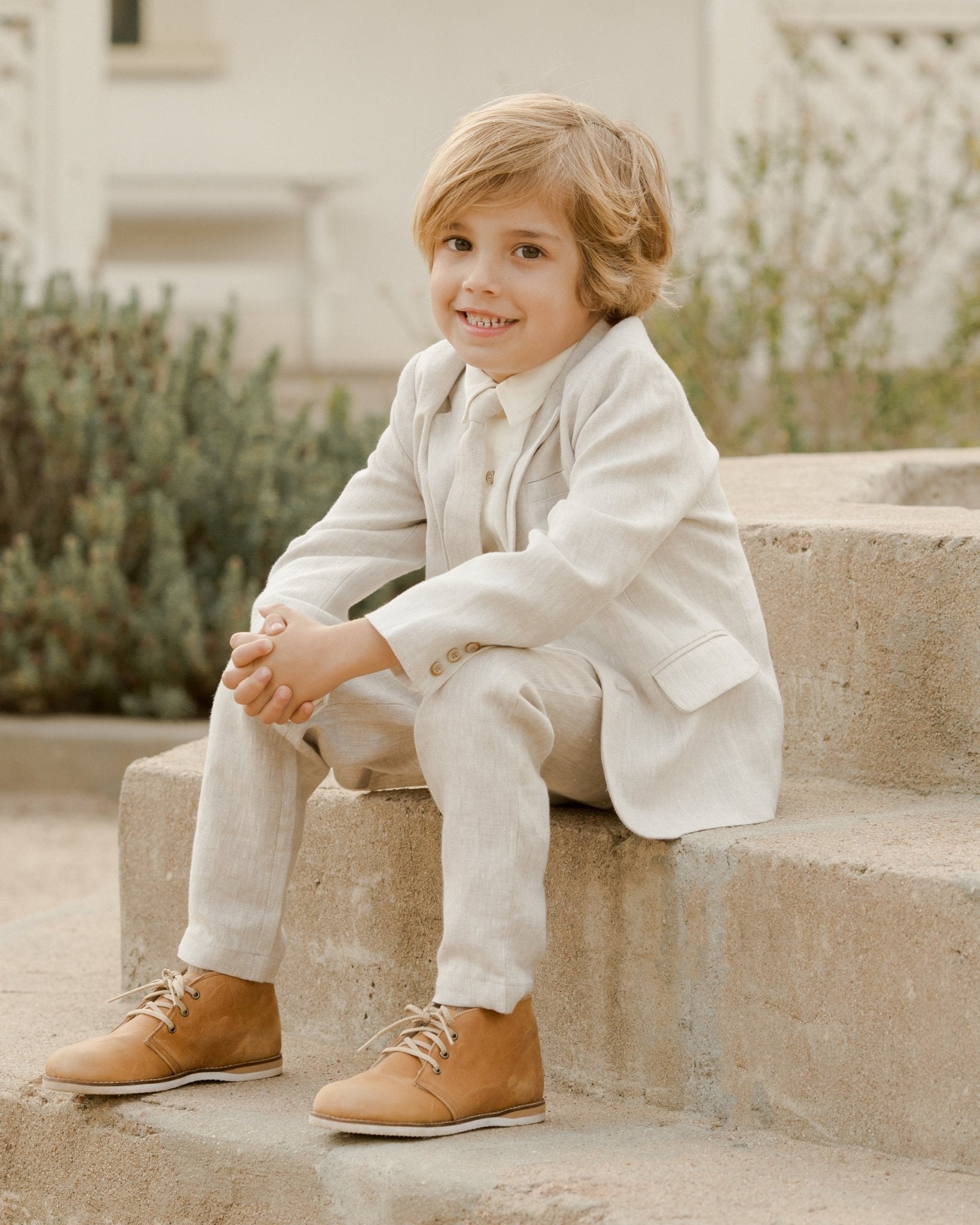 Harrison Button Down || Ivory - Rylee + Cru Canada