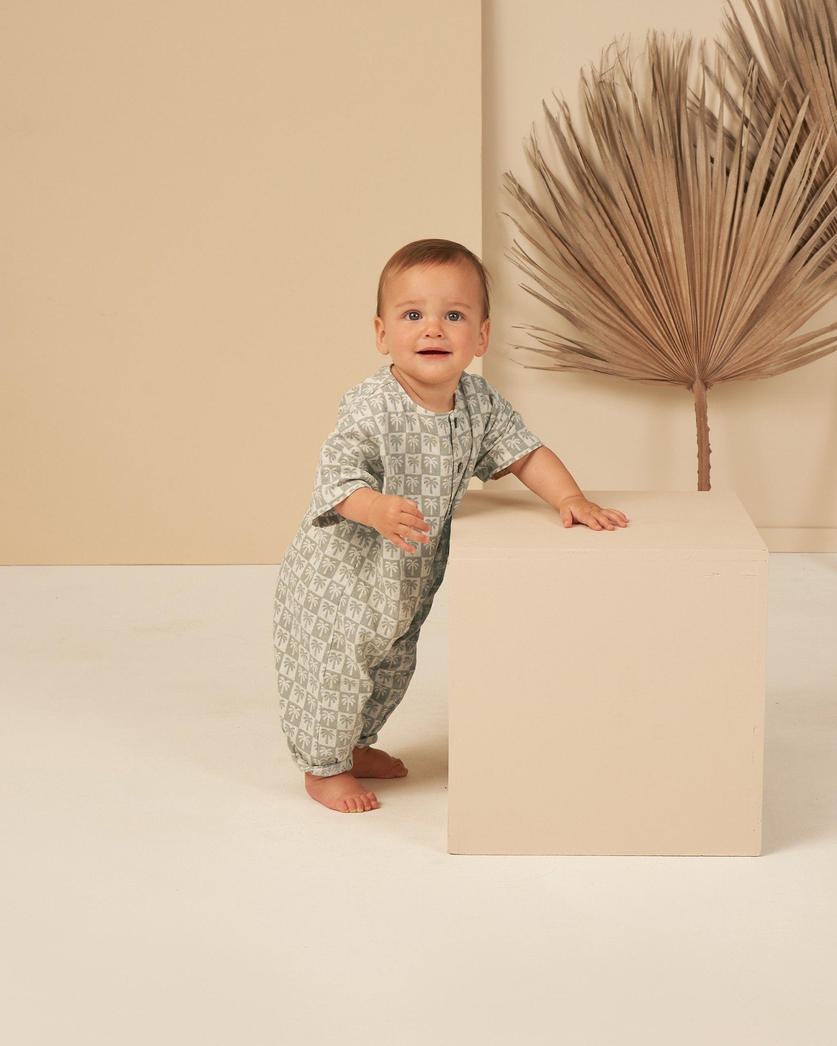 Hayes Jumpsuit || Palm Check - Rylee + Cru Canada