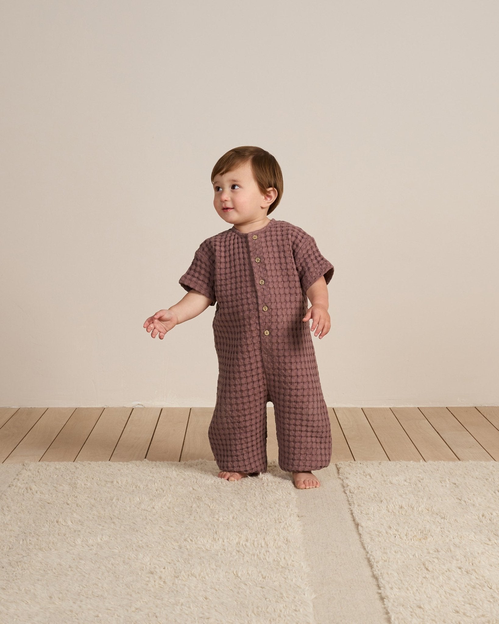 Hayes Jumpsuit || Plum - Rylee + Cru Canada